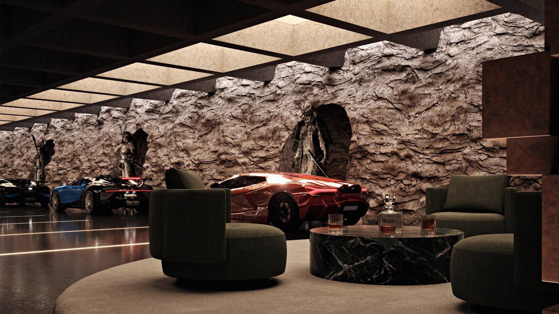 mountain range under blue sky