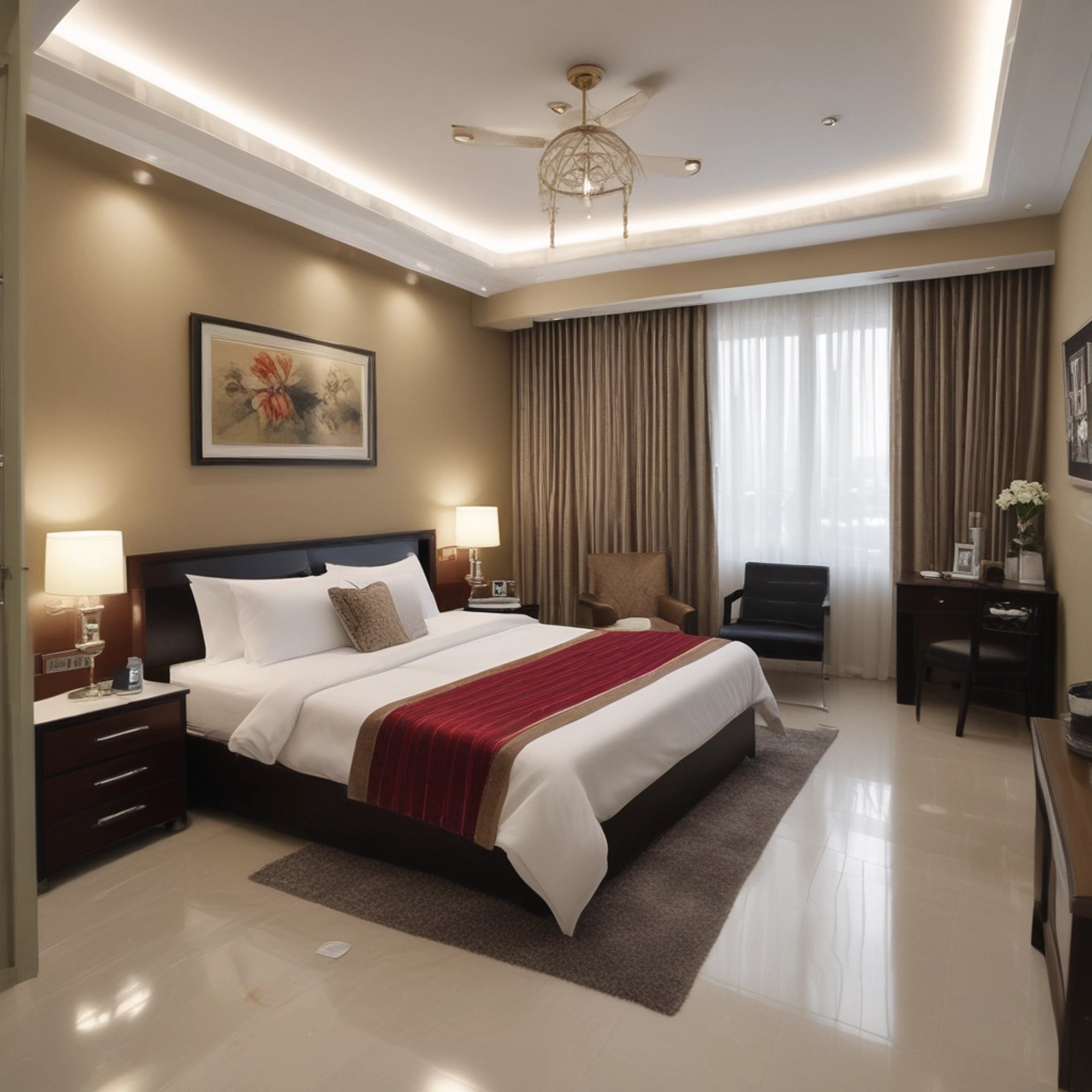 black and white bed linen