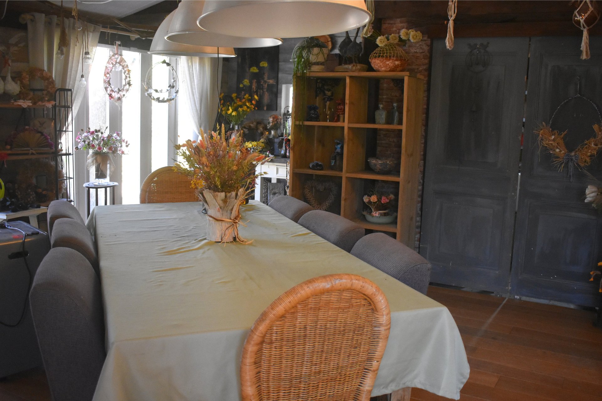 black blue and yellow textile