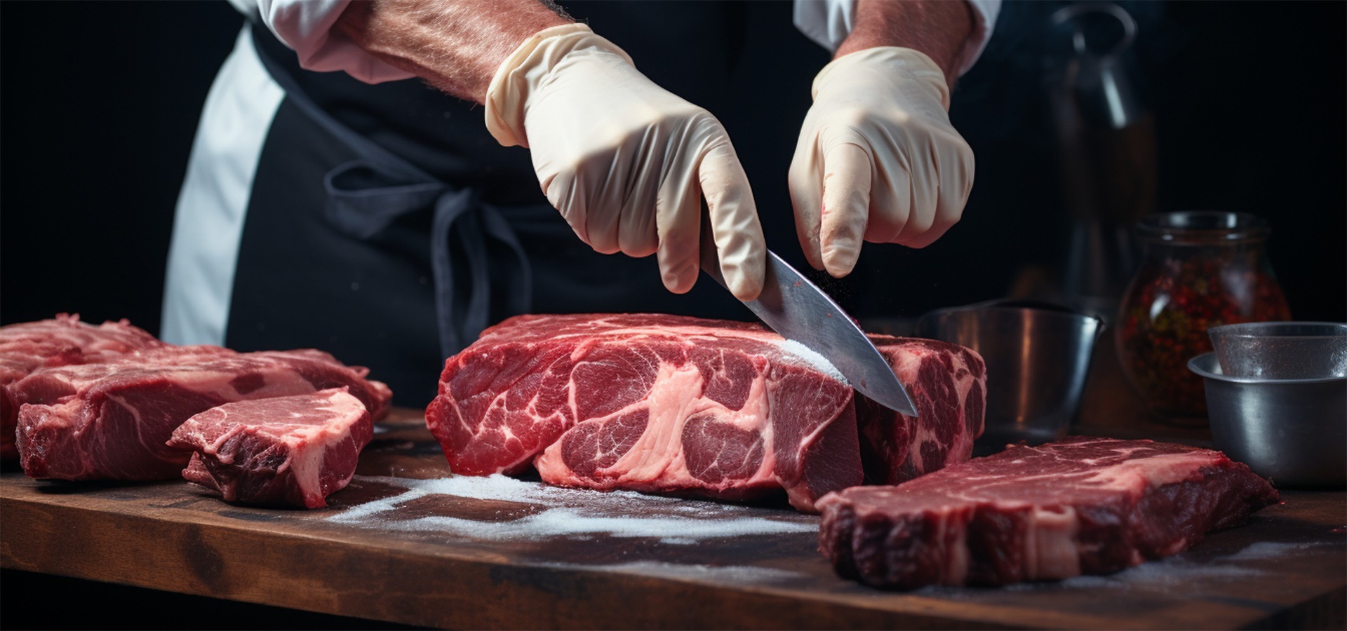 an abstract photo of a curved building with a blue sky in the background