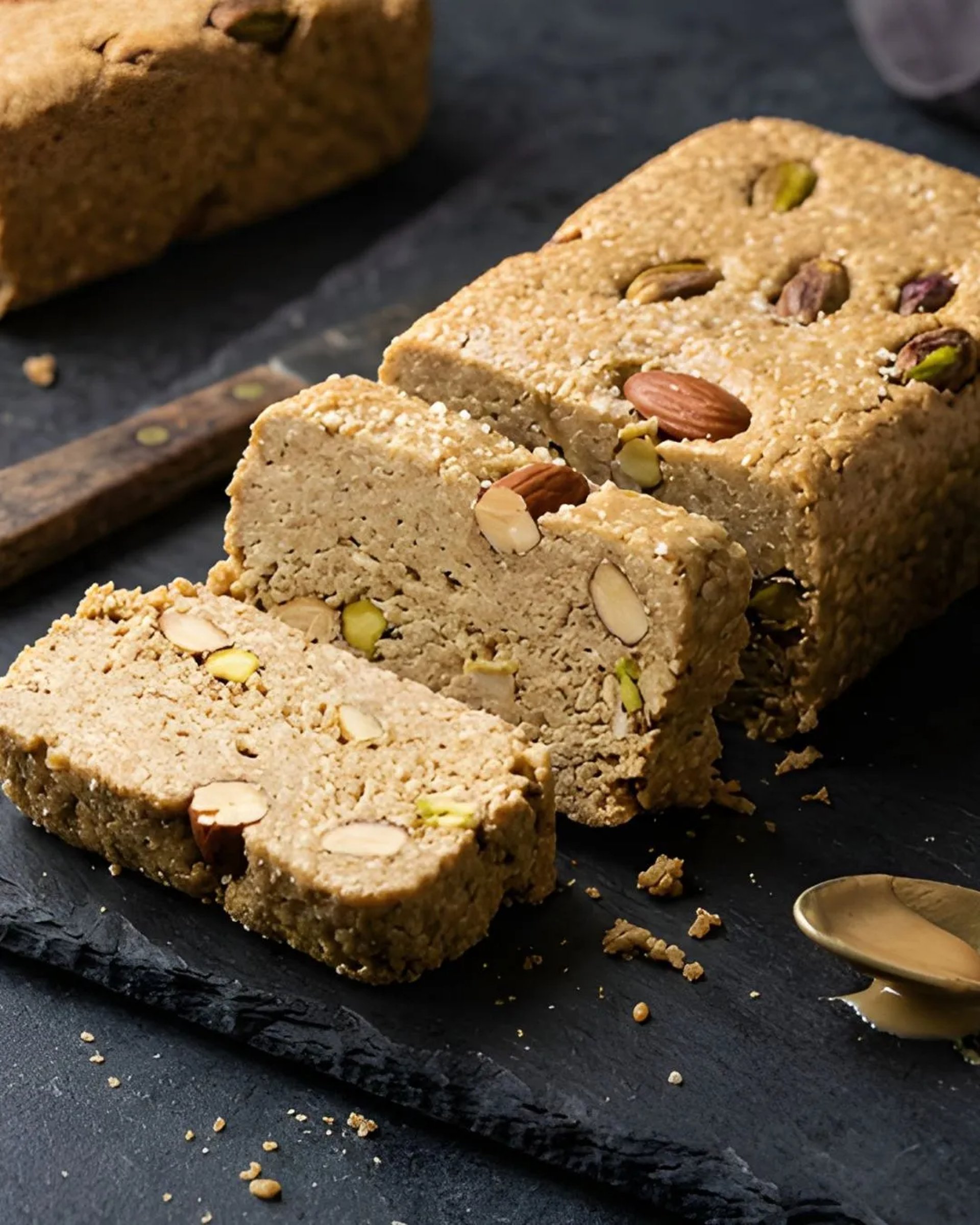 Griechisches Tahini und Halva