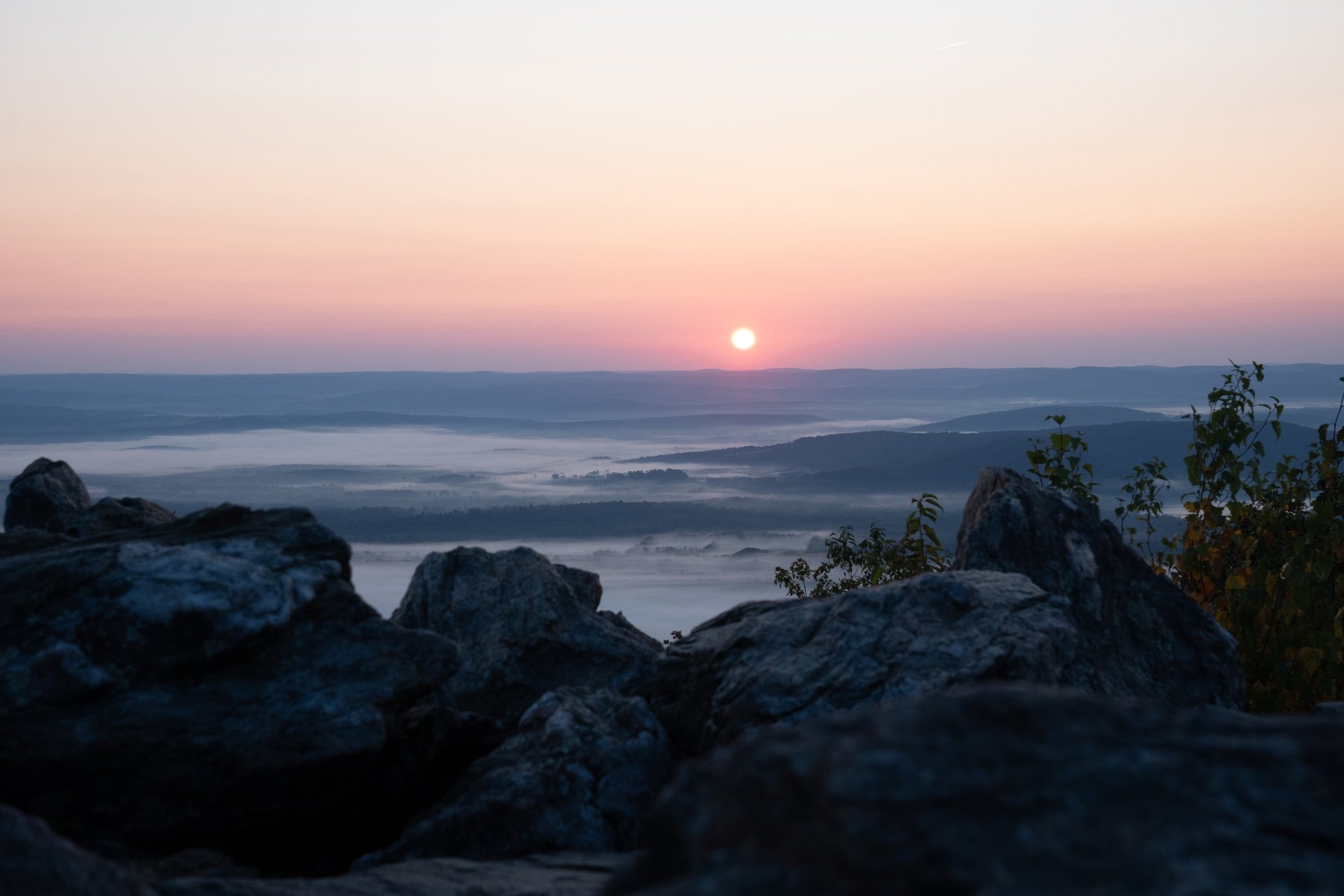 an abstract photo of a curved building with a blue sky in the background