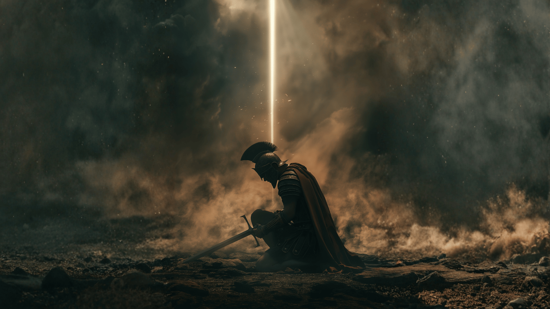 woman wearing yellow long-sleeved dress under white clouds and blue sky during daytime