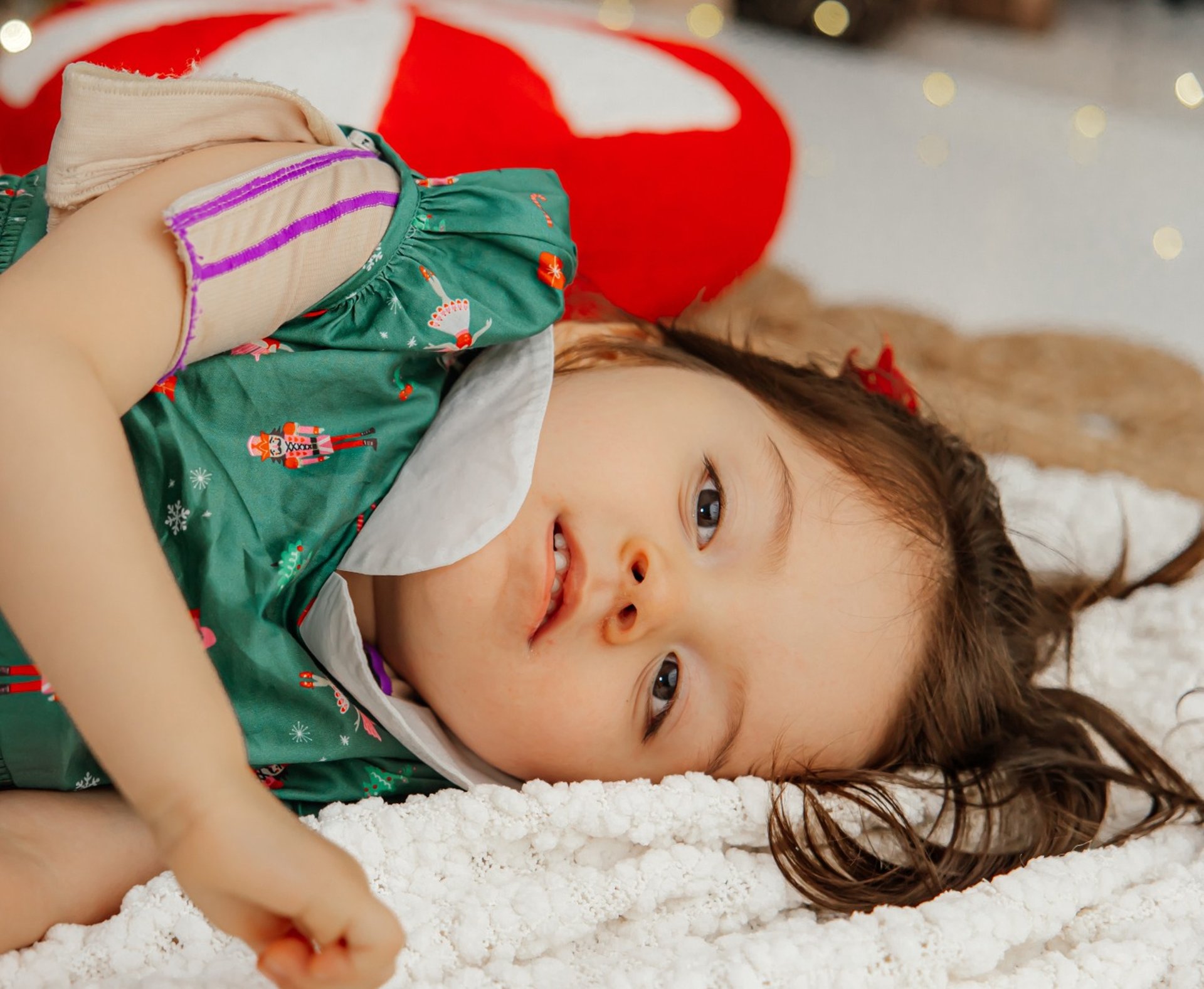 an abstract photo of a curved building with a blue sky in the background