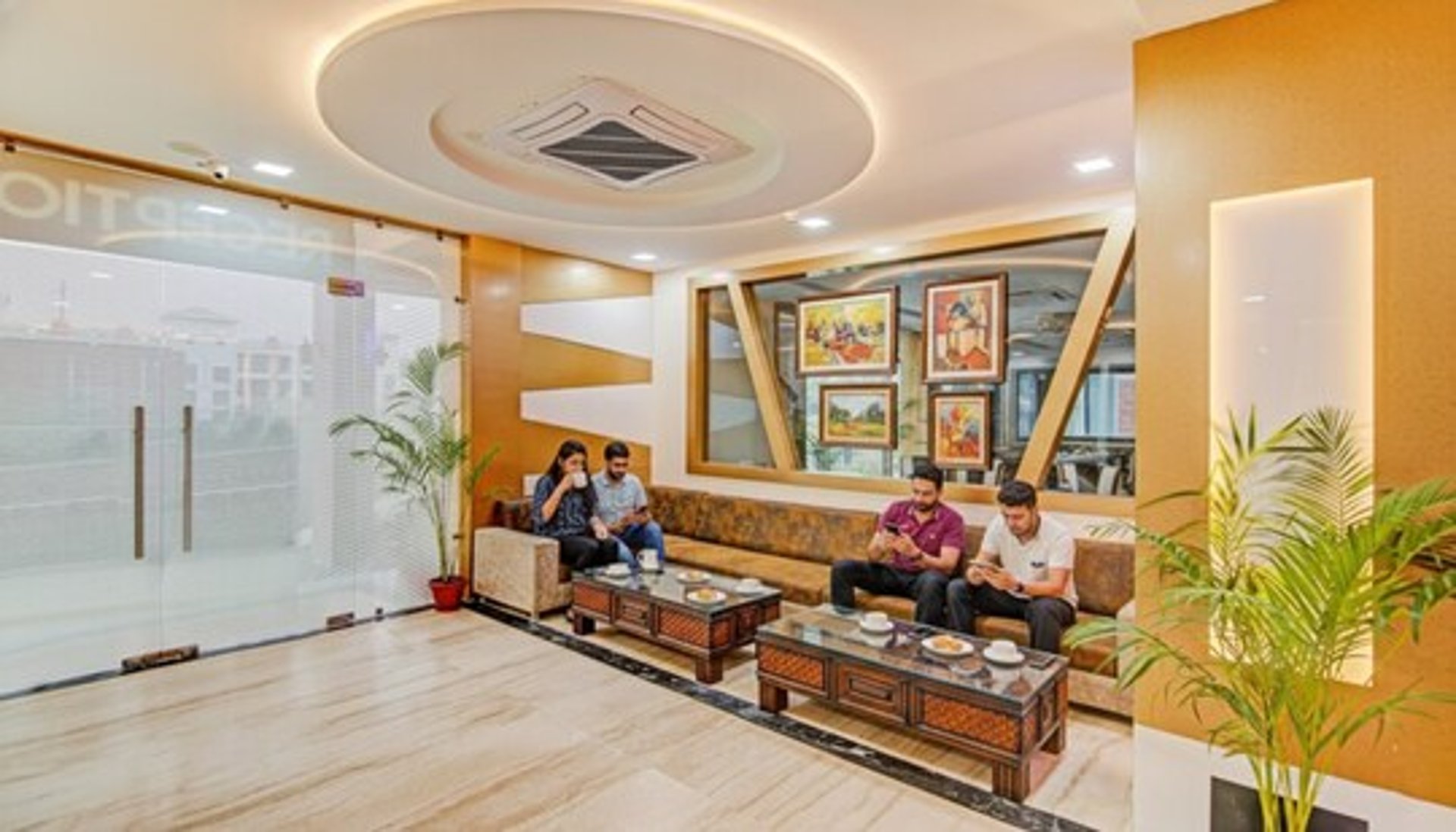 woman wearing yellow long-sleeved dress under white clouds and blue sky during daytime