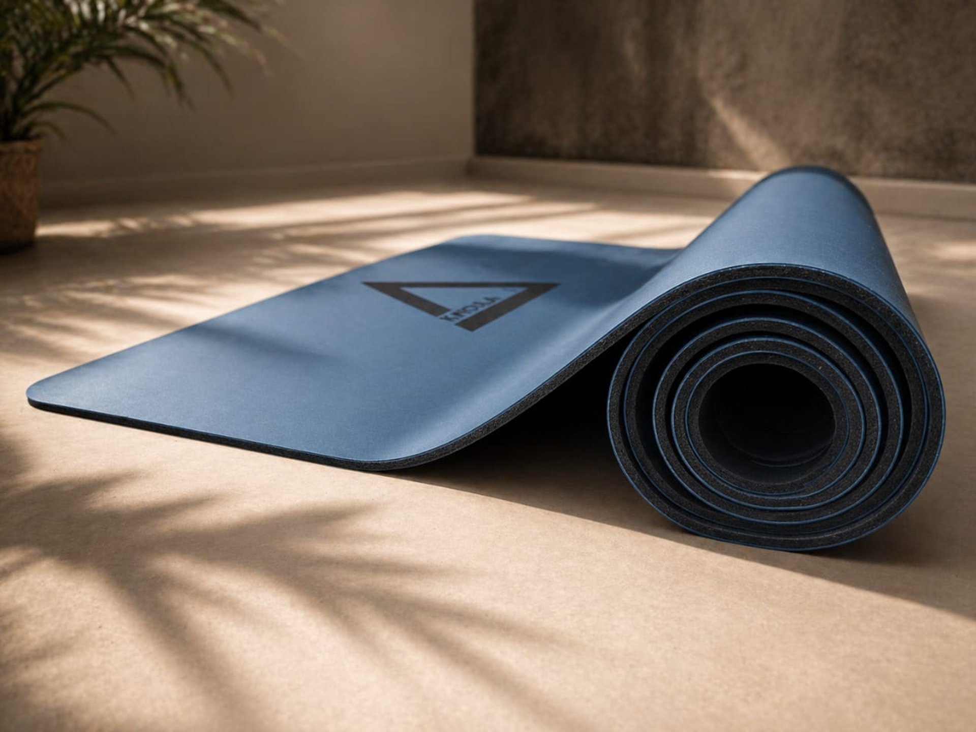 woman in white crop-top and black leggings doing yoga