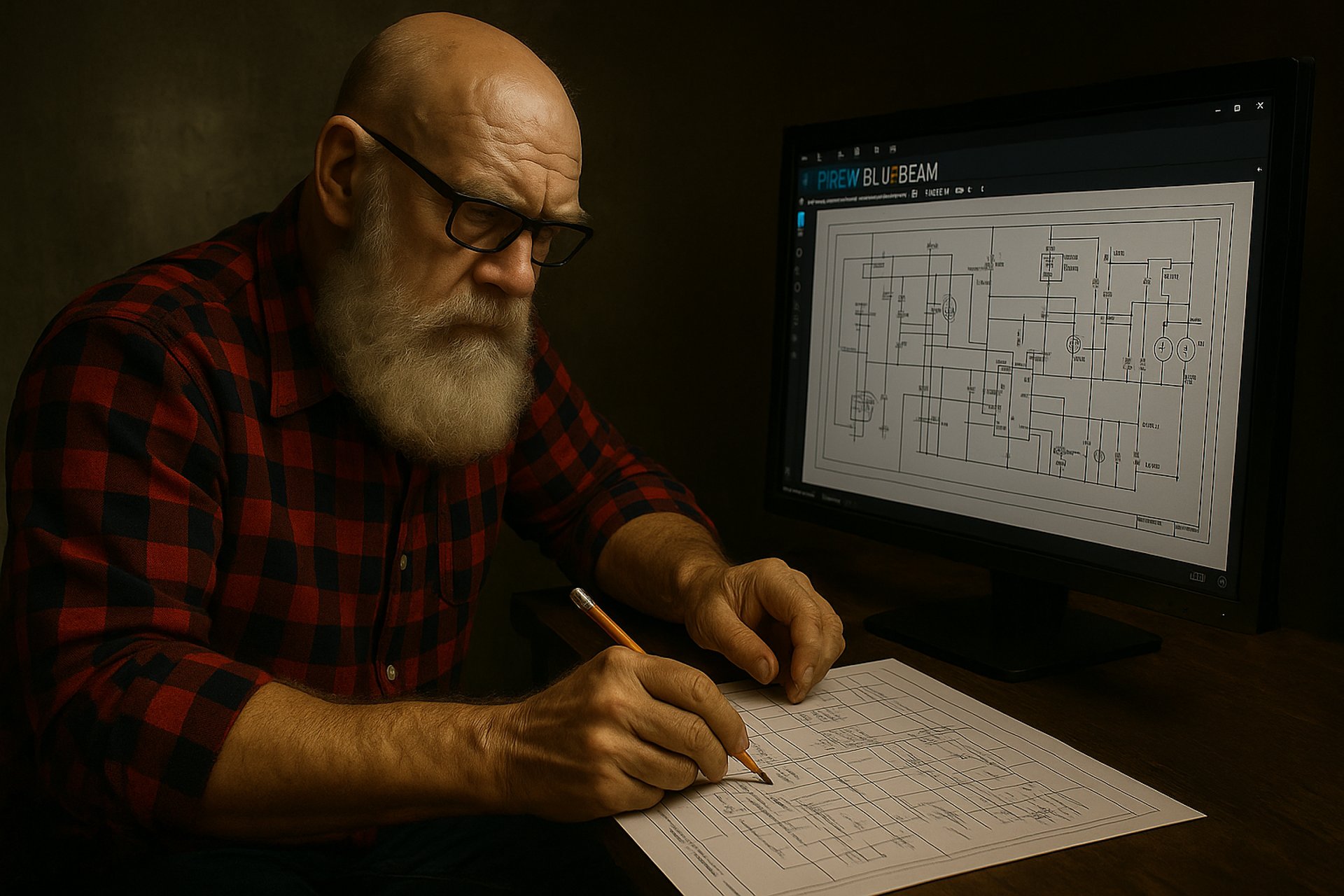 an abstract photo of a curved building with a blue sky in the background