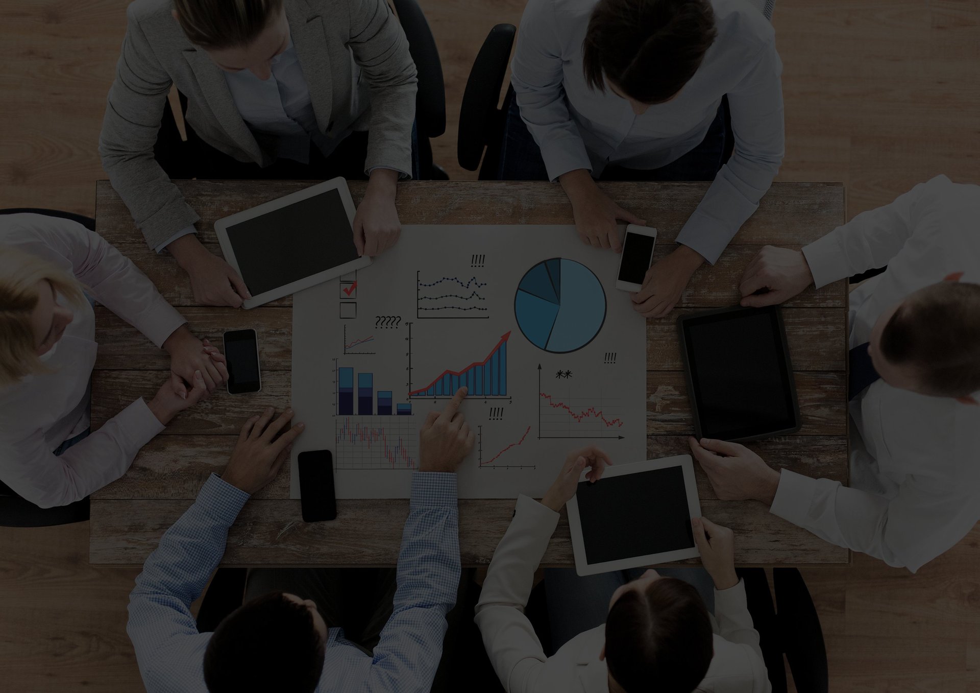 group of people having a meeting