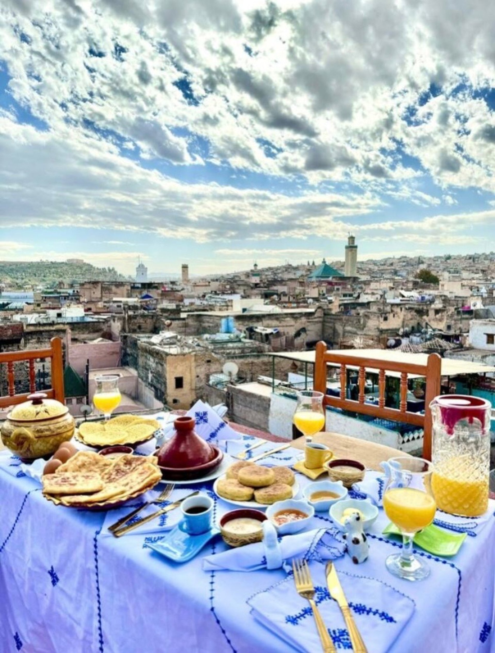 black blue and yellow textile