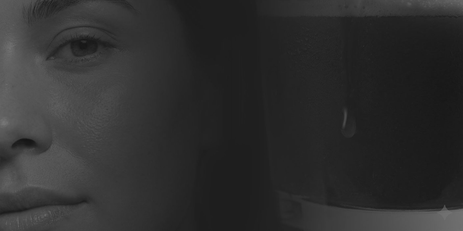 an abstract photo of a curved building with a blue sky in the background