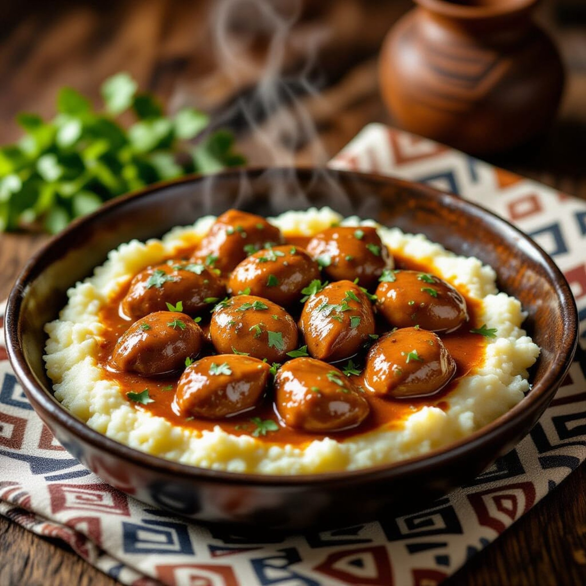 woman wearing yellow long-sleeved dress under white clouds and blue sky during daytime