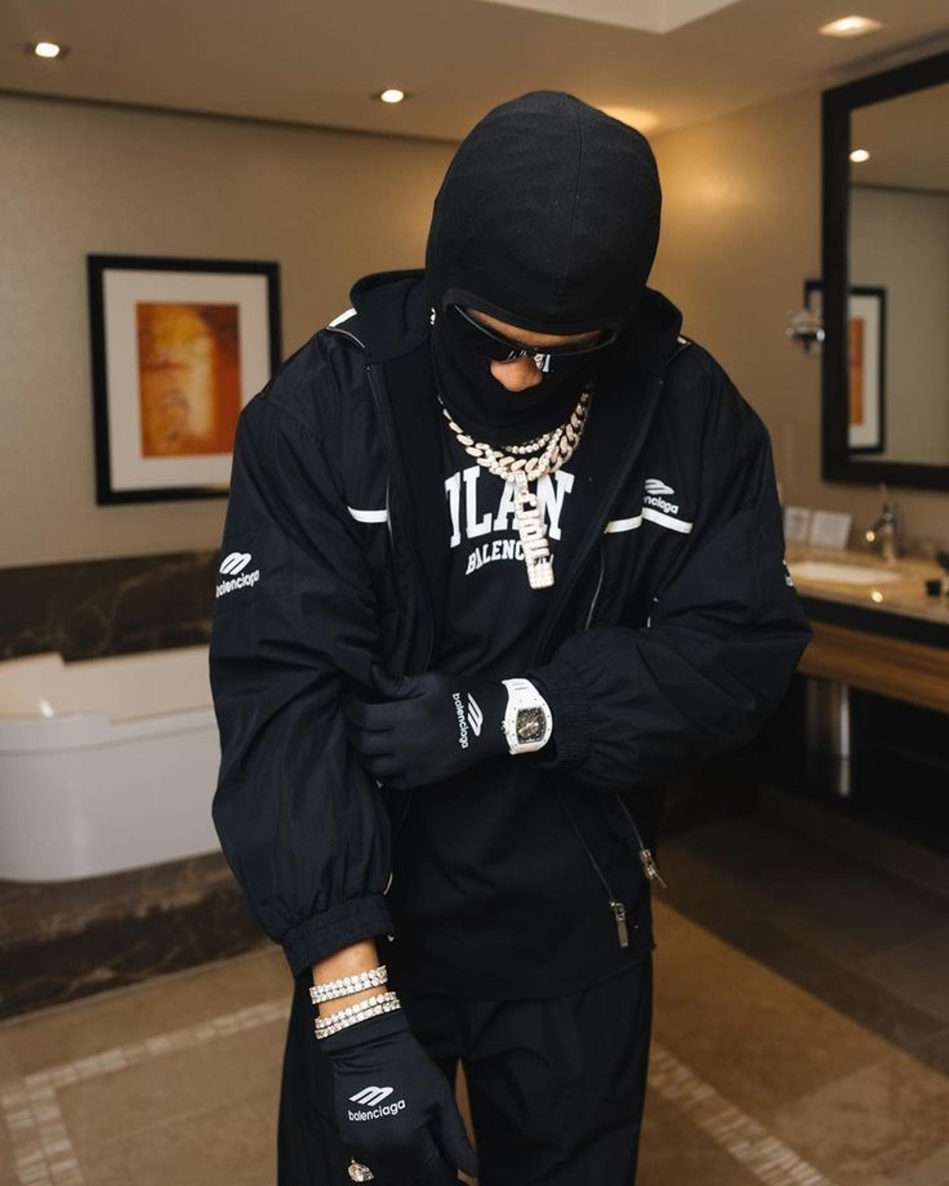 woman holding dried flower