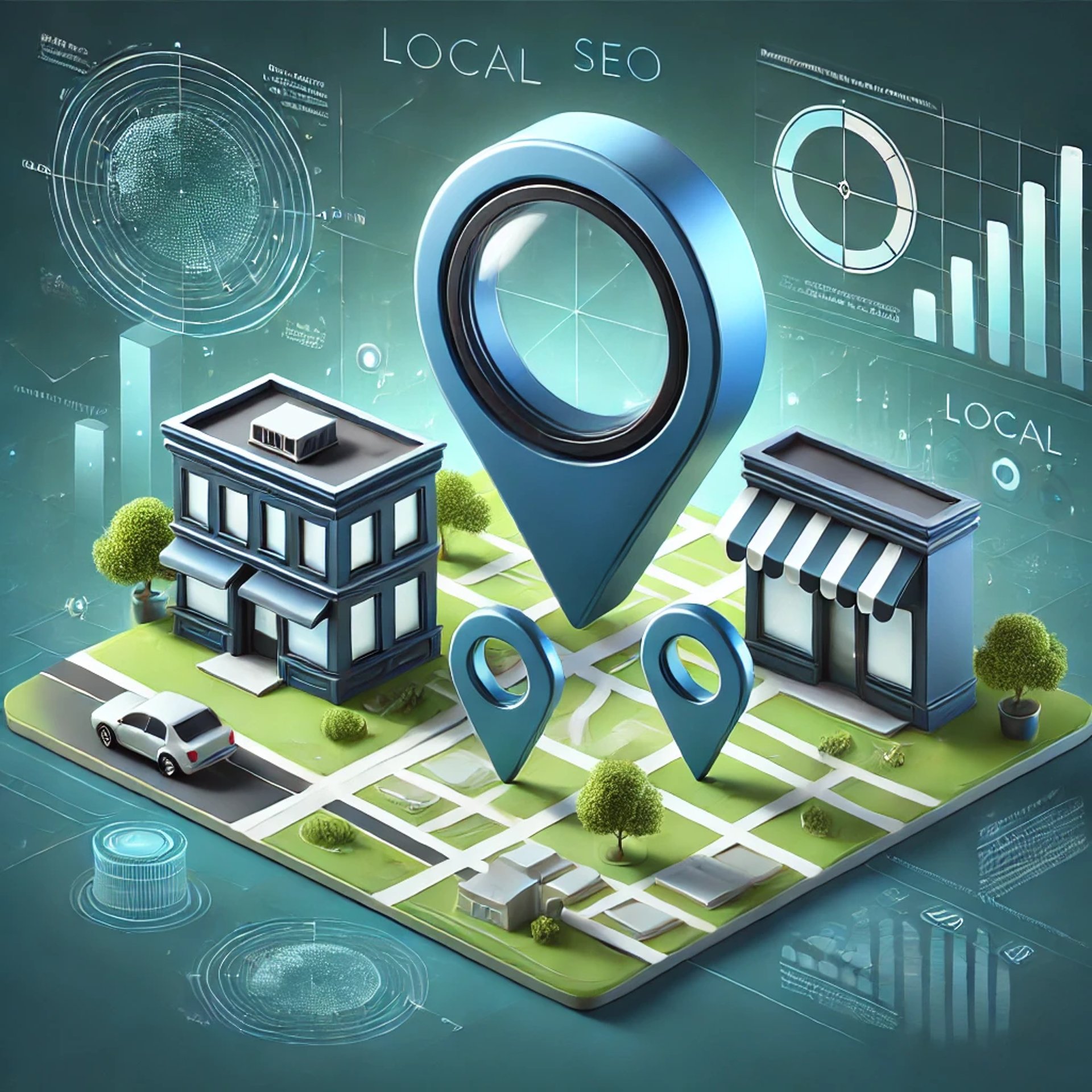 Imagen que muestra negocios para explicar el Servicio Seo Local