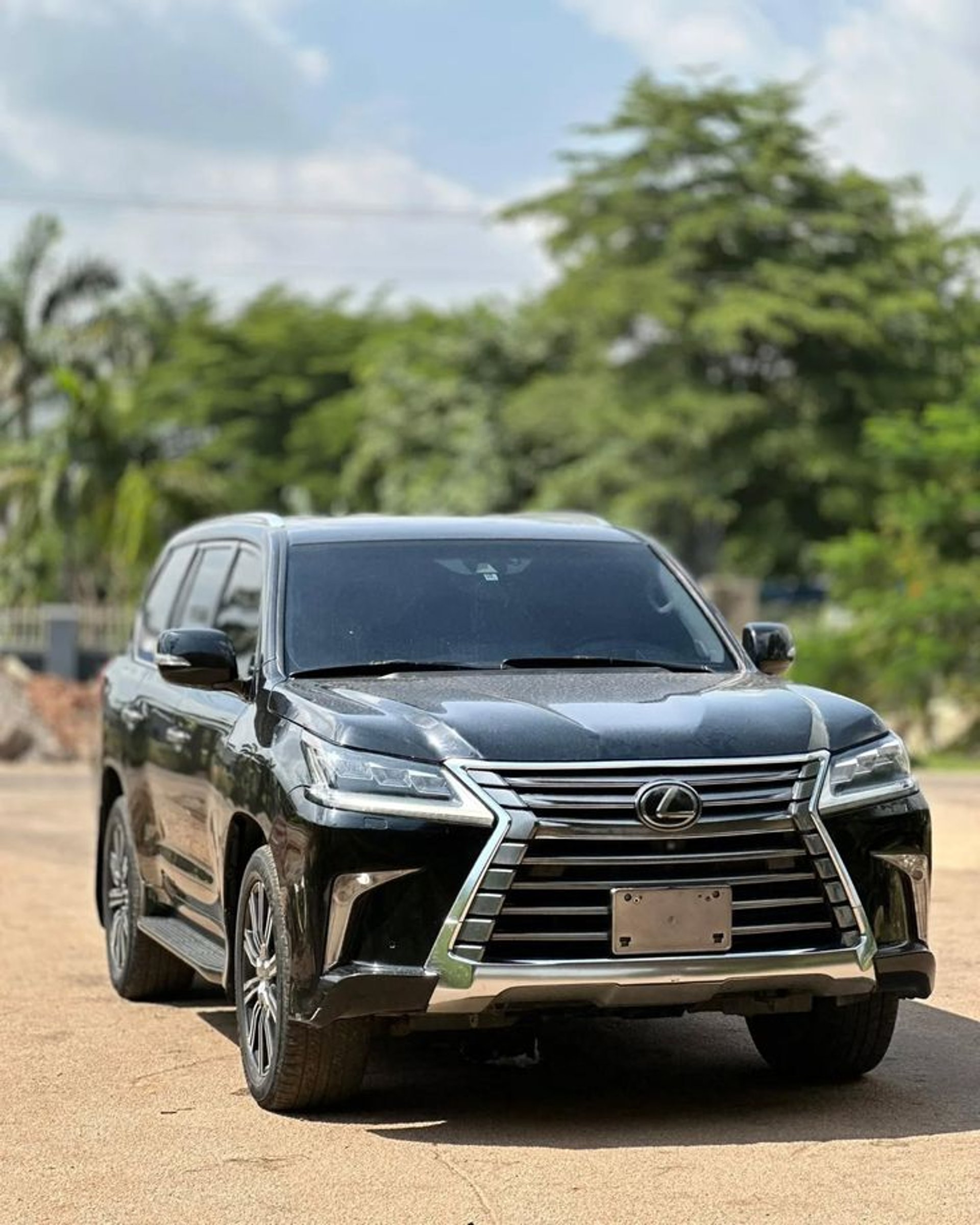 Lexus LX570 on michelin tyres sold at our tire shop in lagos