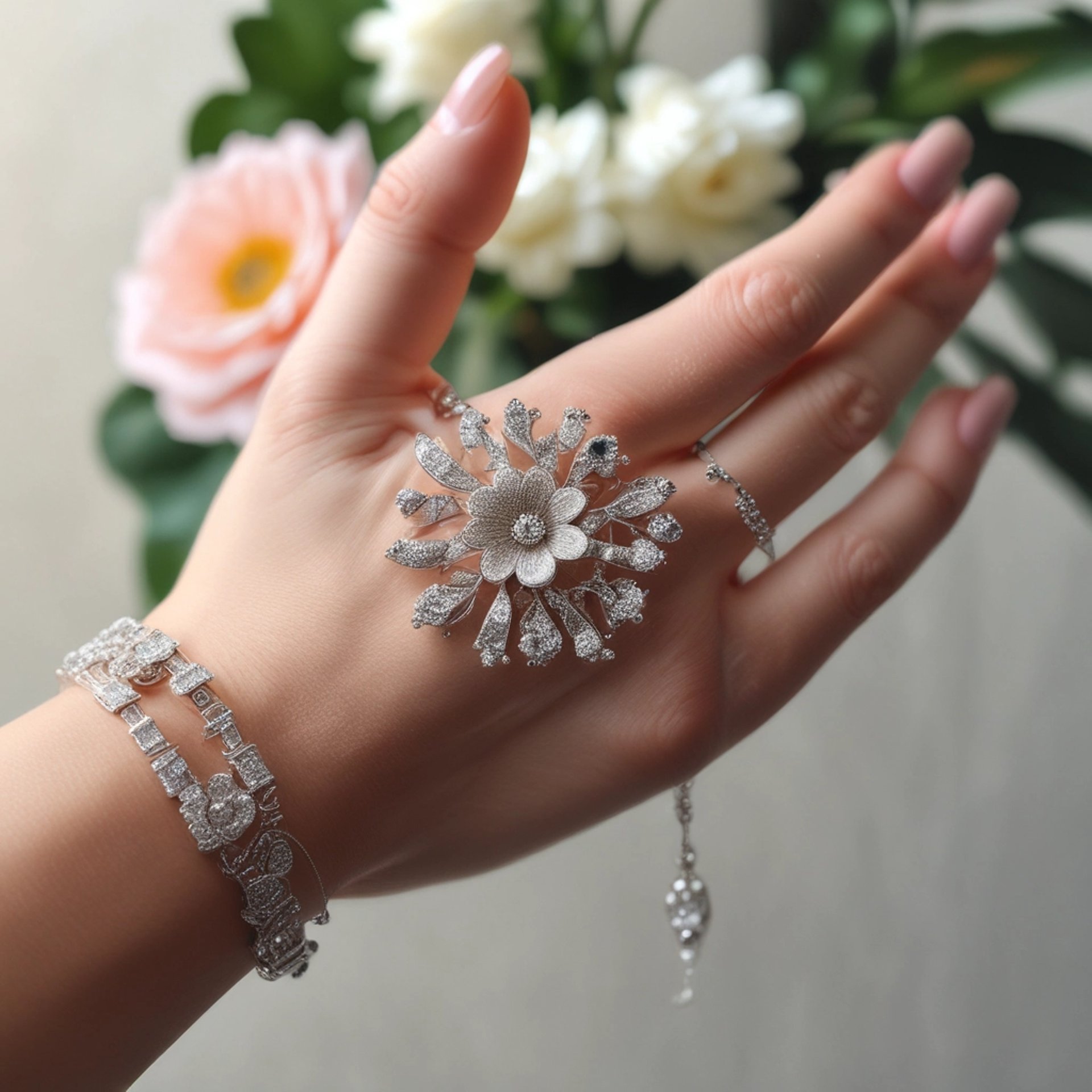 an abstract photo of a curved building with a blue sky in the background