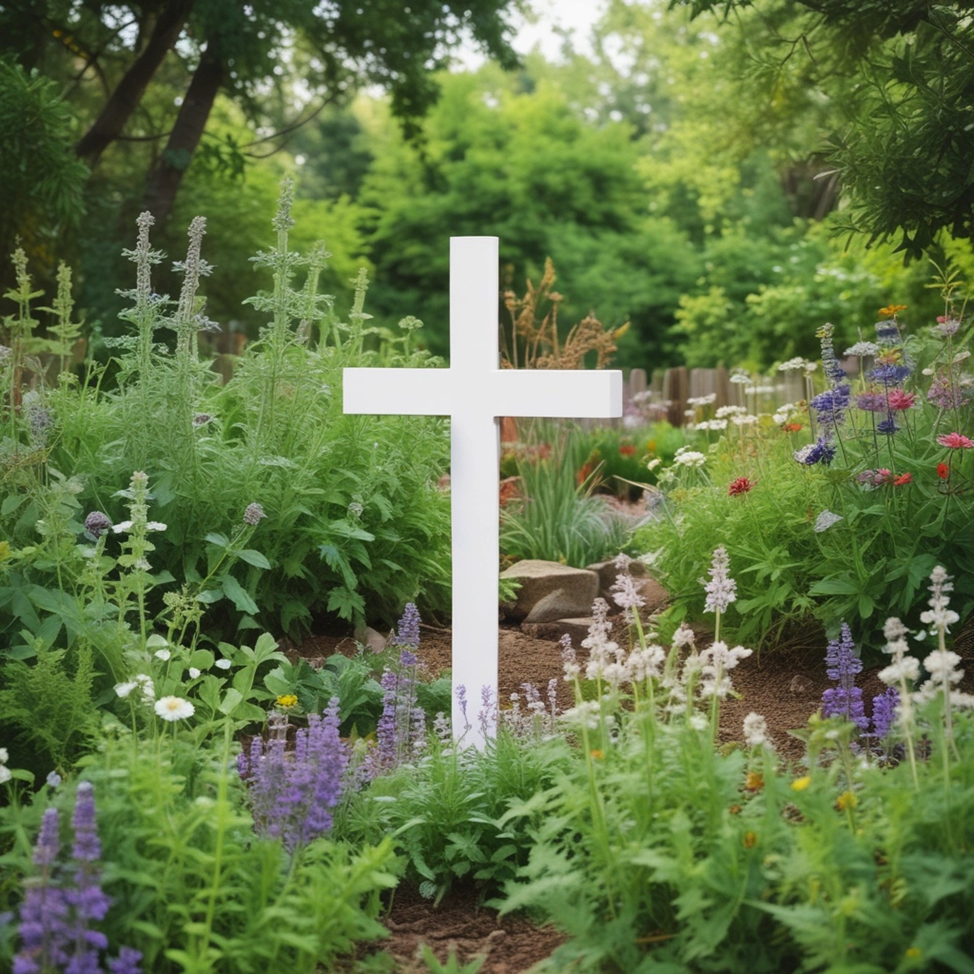 brown pathway between green plants