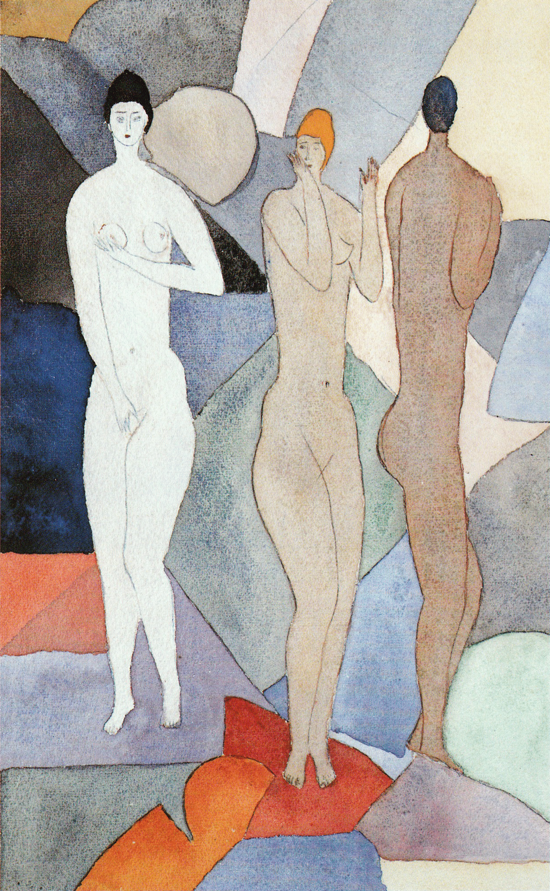 Ölgemälde "Selbstportrait" von Wladimir von Zabotin, entstanden 1929.