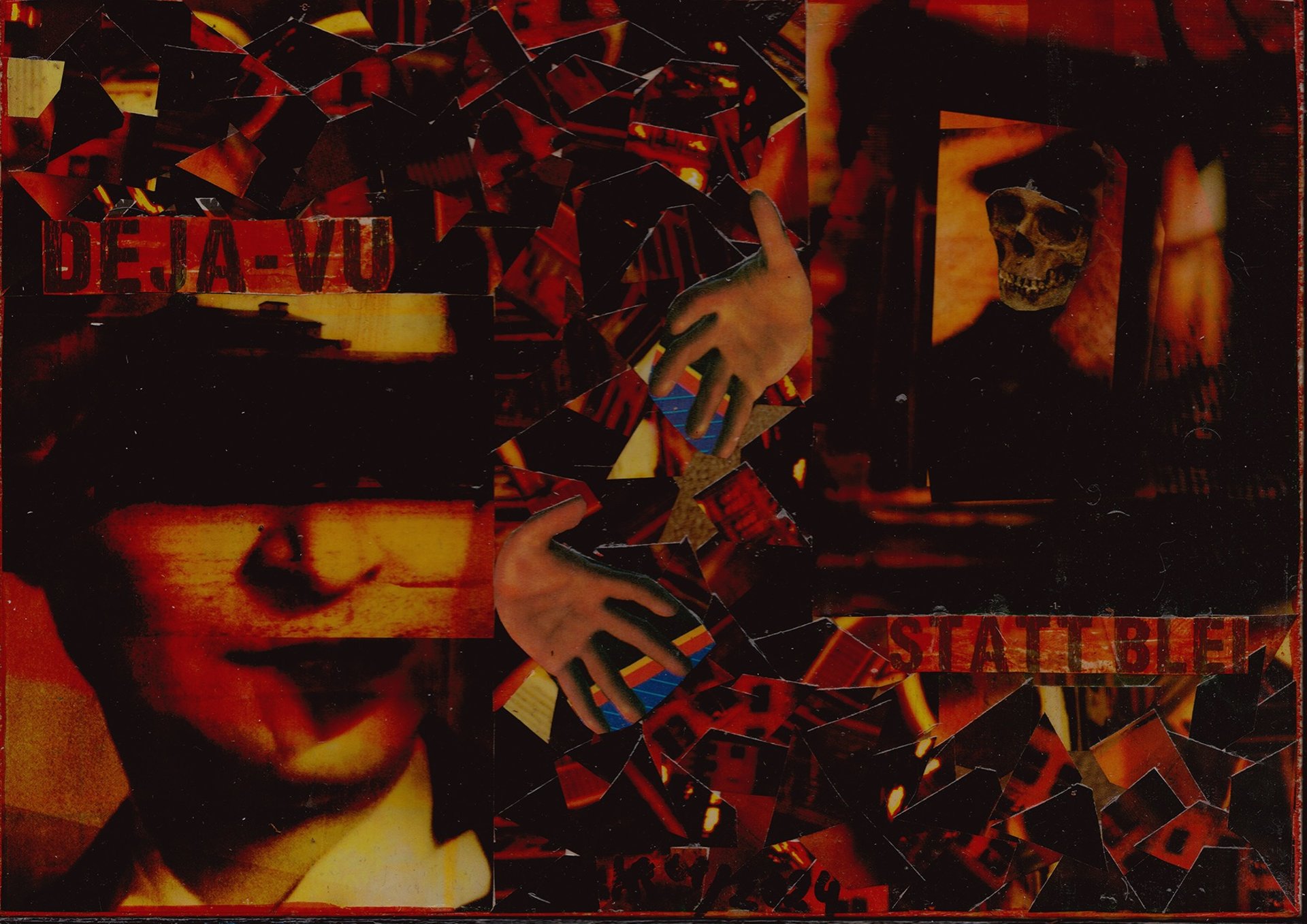 an abstract photo of a curved building with a blue sky in the background