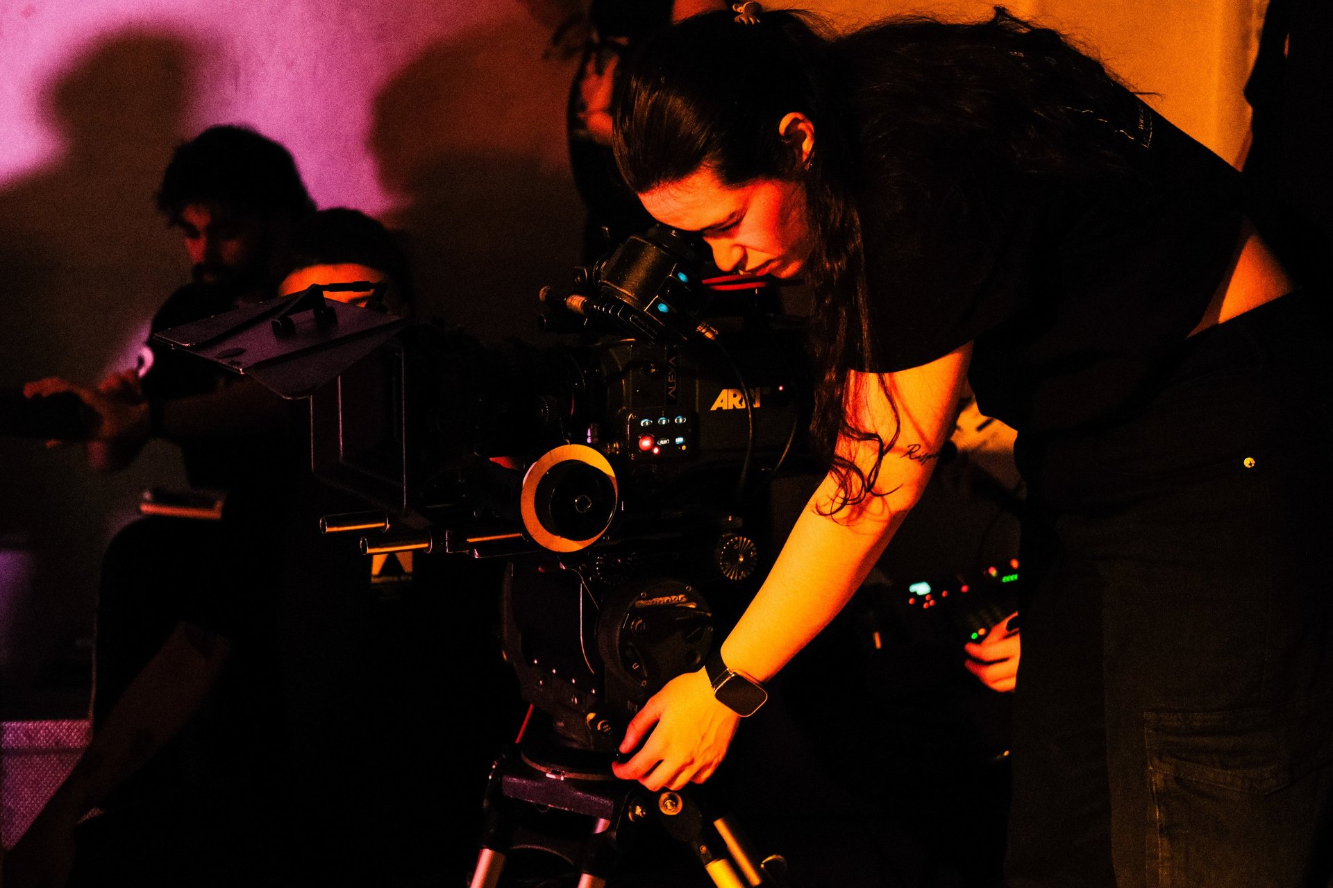 black blue and yellow textile