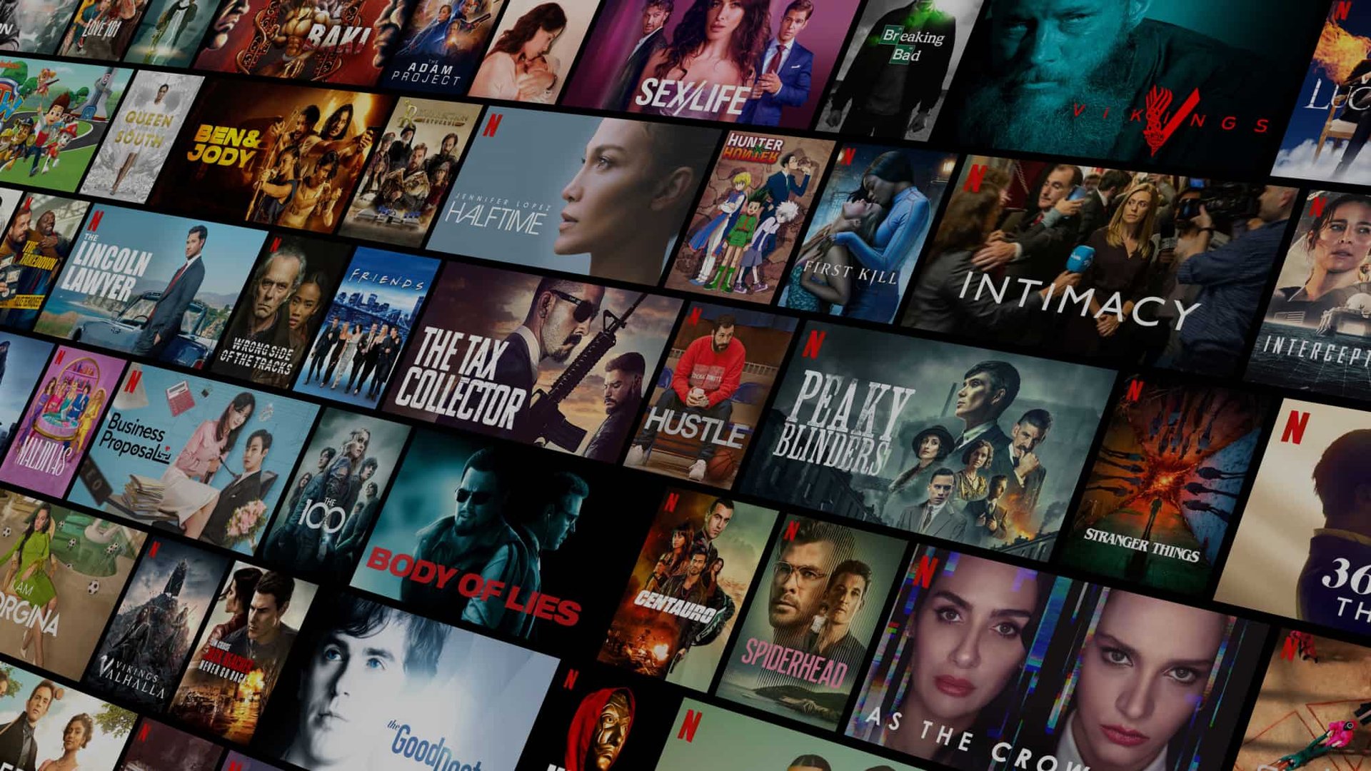 turned-on flat screen television