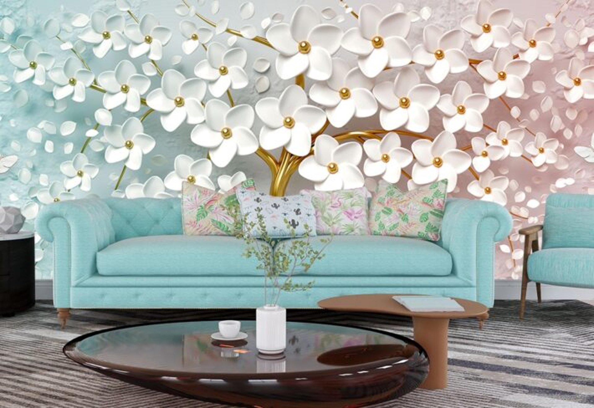 black and white bed linen