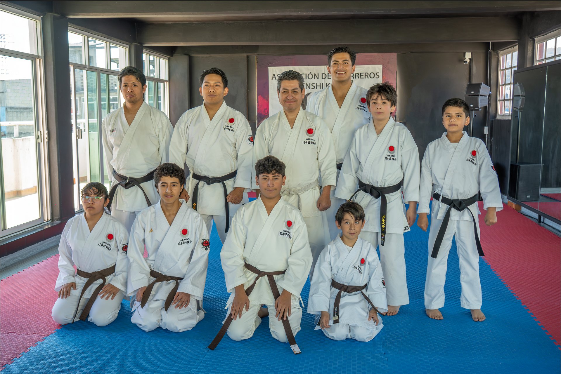black and brown leather padded tub sofa