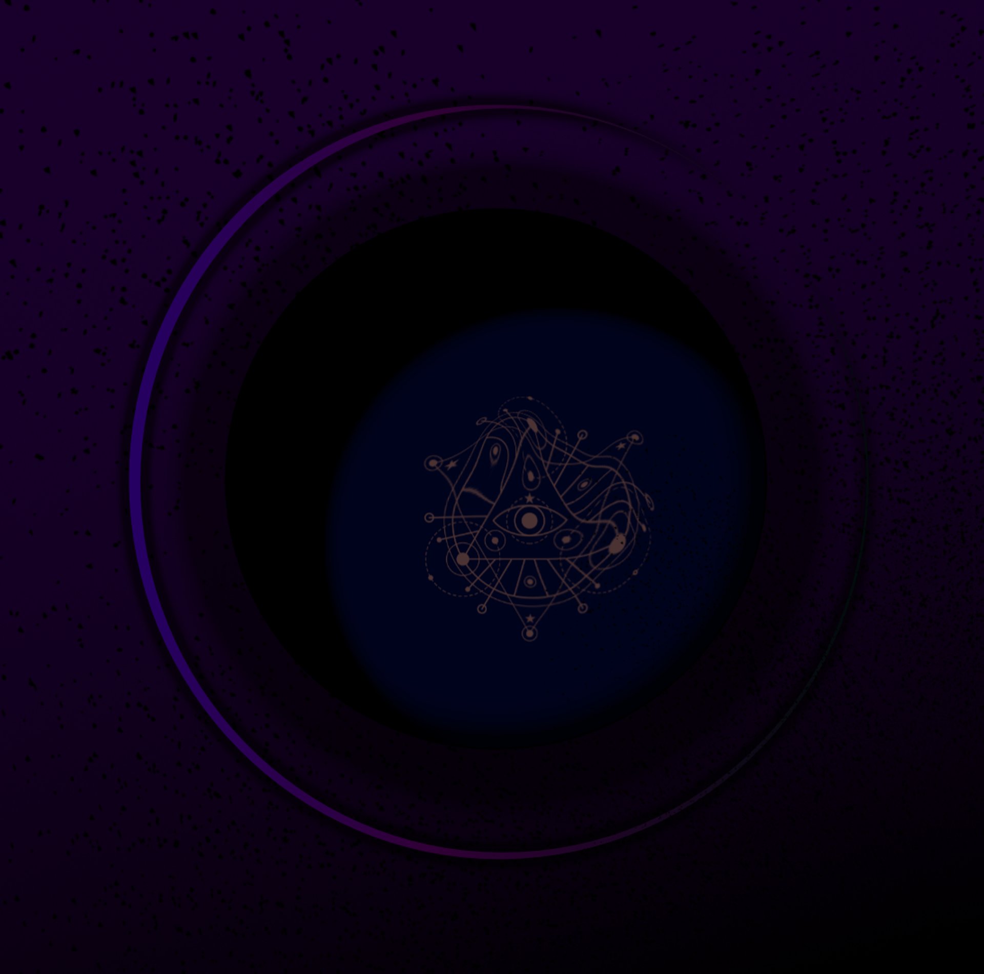 blue and white smoke illustration