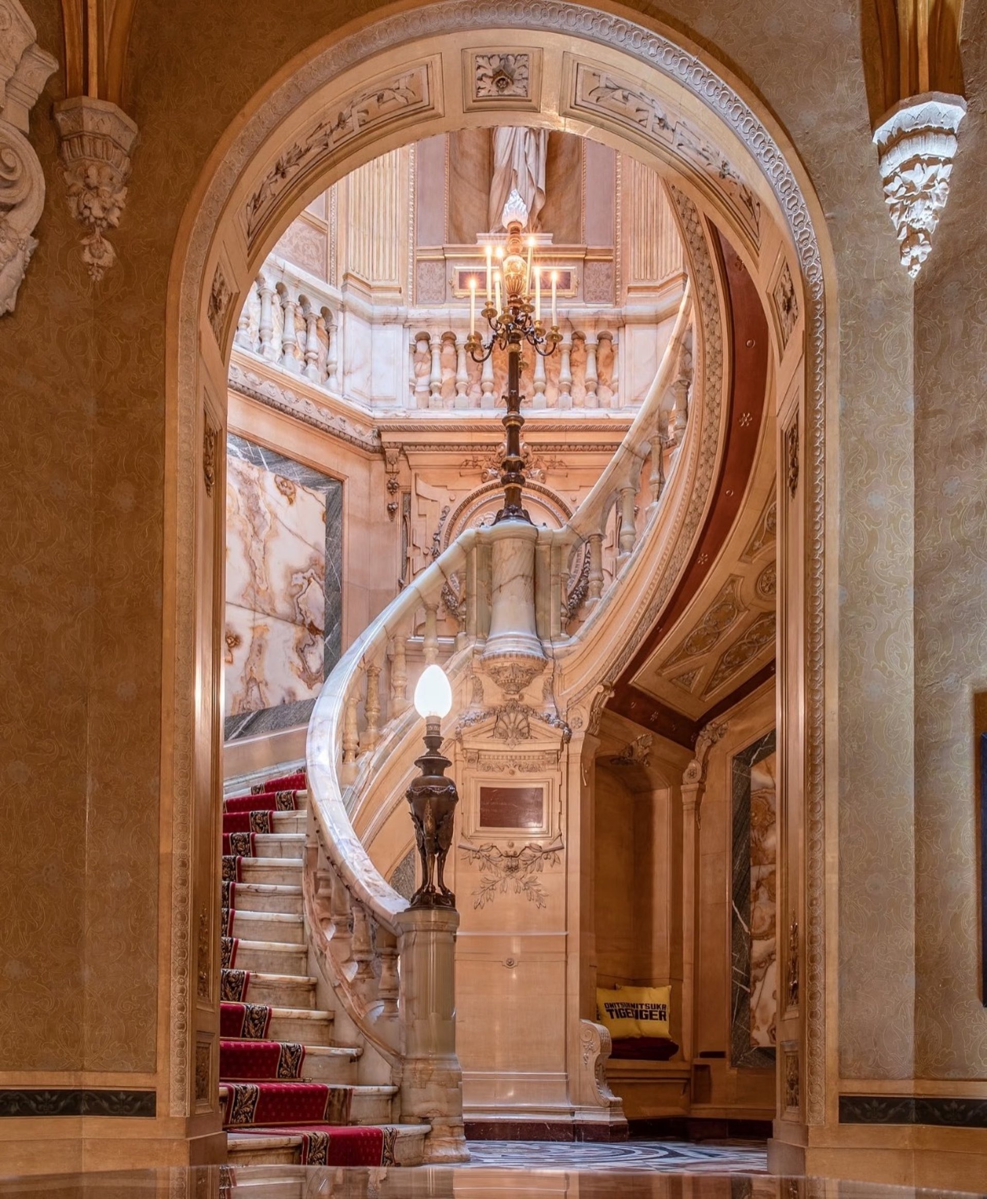 woman wearing yellow long-sleeved dress under white clouds and blue sky during daytime