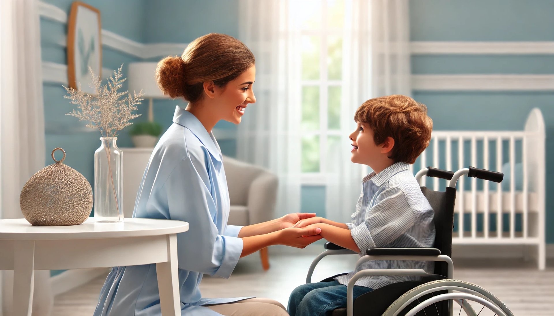 an abstract photo of a curved building with a blue sky in the background