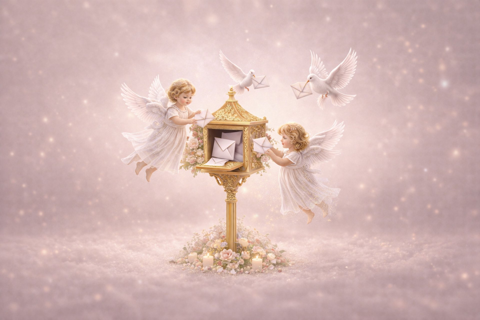 an abstract photo of a curved building with a blue sky in the background