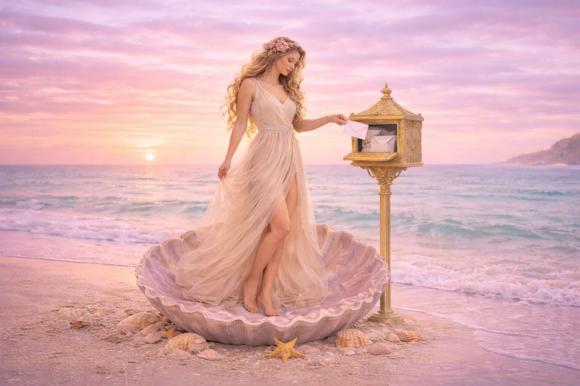 an abstract photo of a curved building with a blue sky in the background