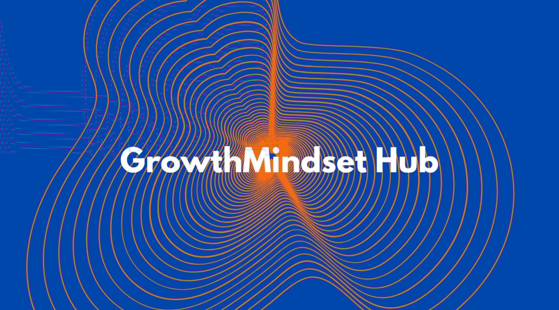 an abstract photo of a curved building with a blue sky in the background