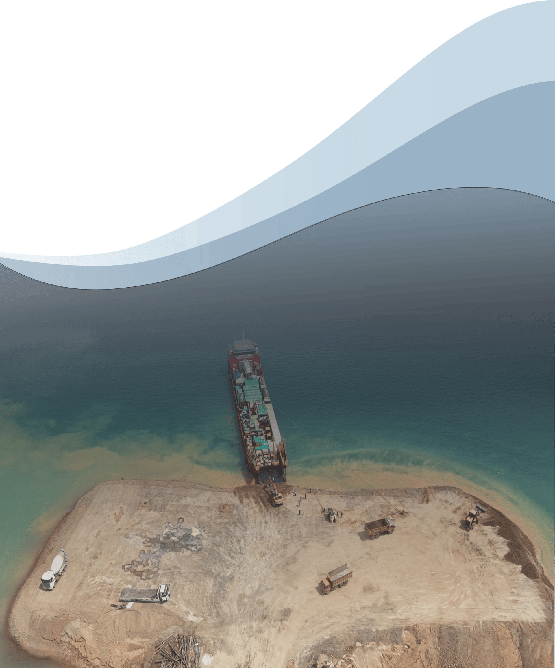 stack of cargo trailer