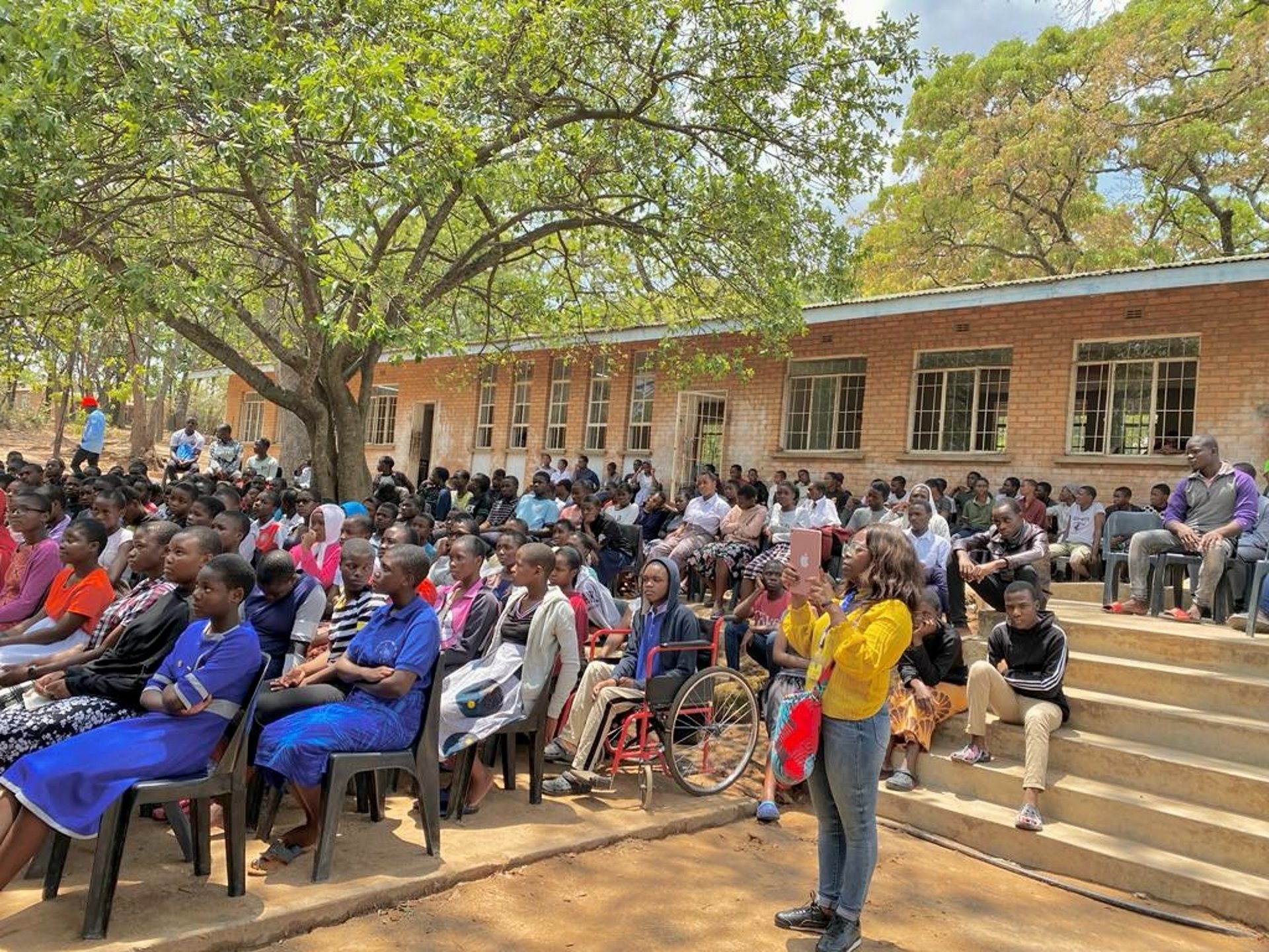 black blue and yellow textile