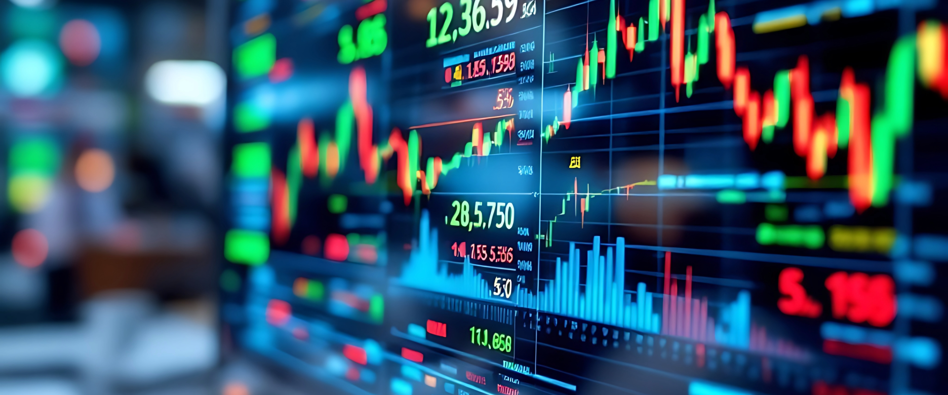 Trading on laptop and Investment in Hand