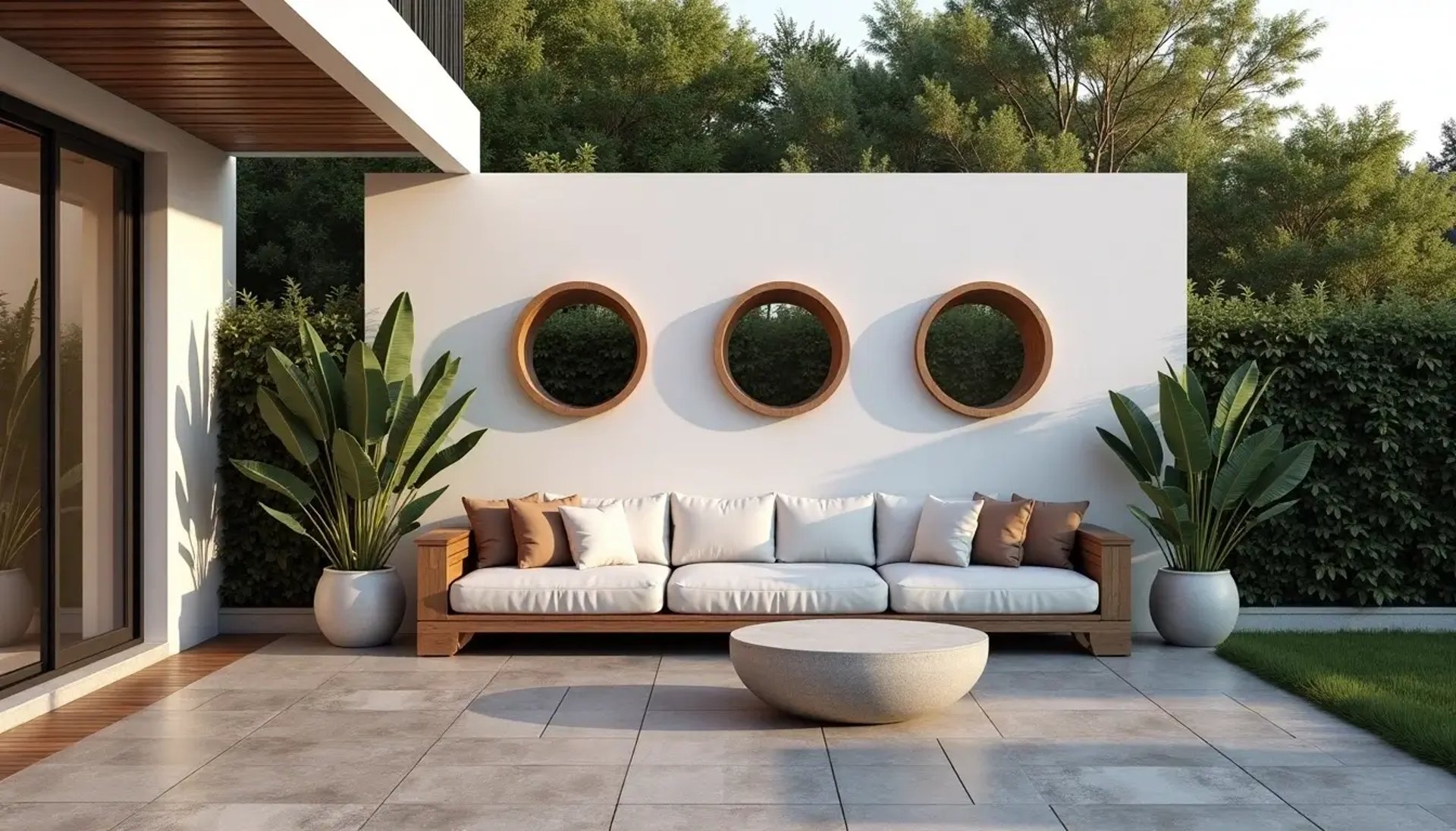 Decorative Concrete Patio in Eagle Mountain