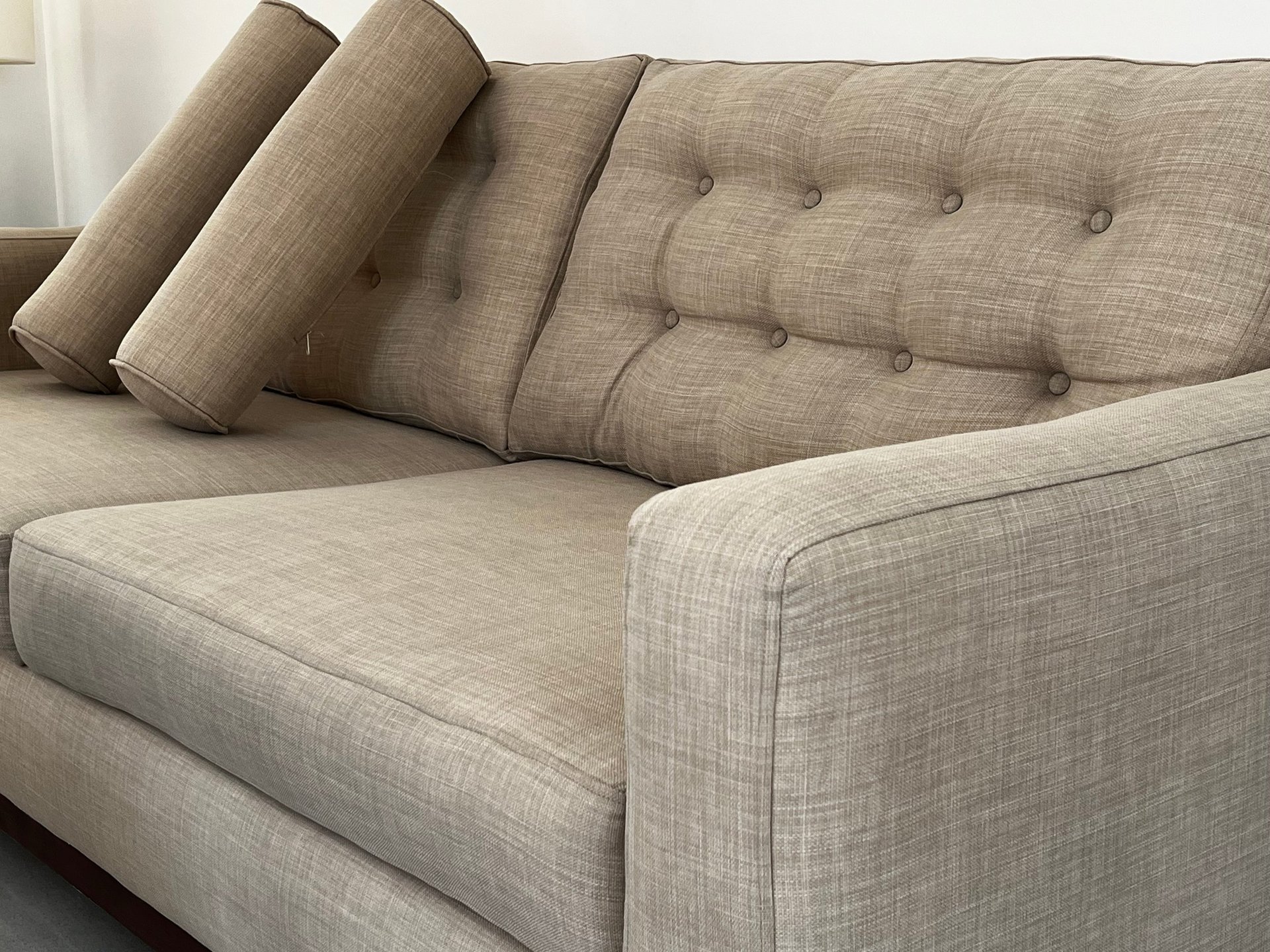 woman wearing yellow long-sleeved dress under white clouds and blue sky during daytime