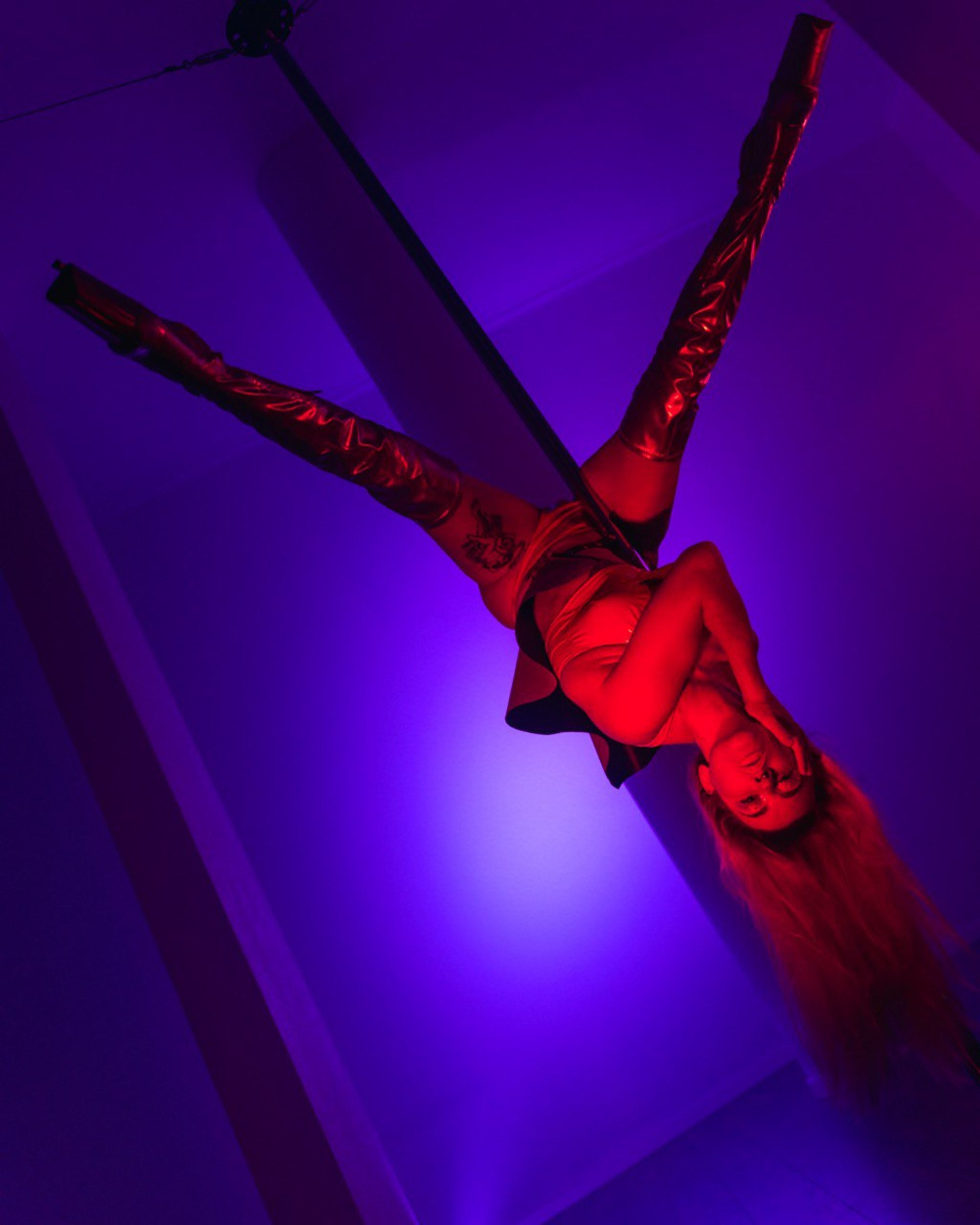 black blue and yellow textile