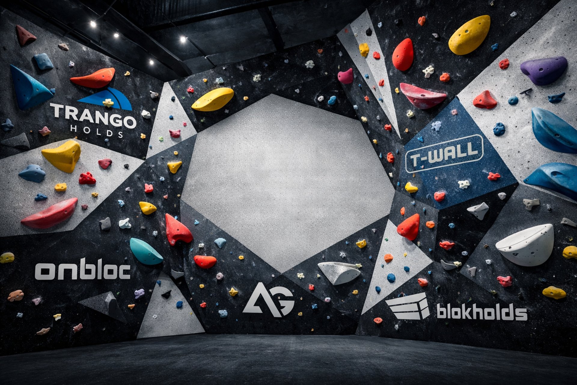 a person climbing a wall