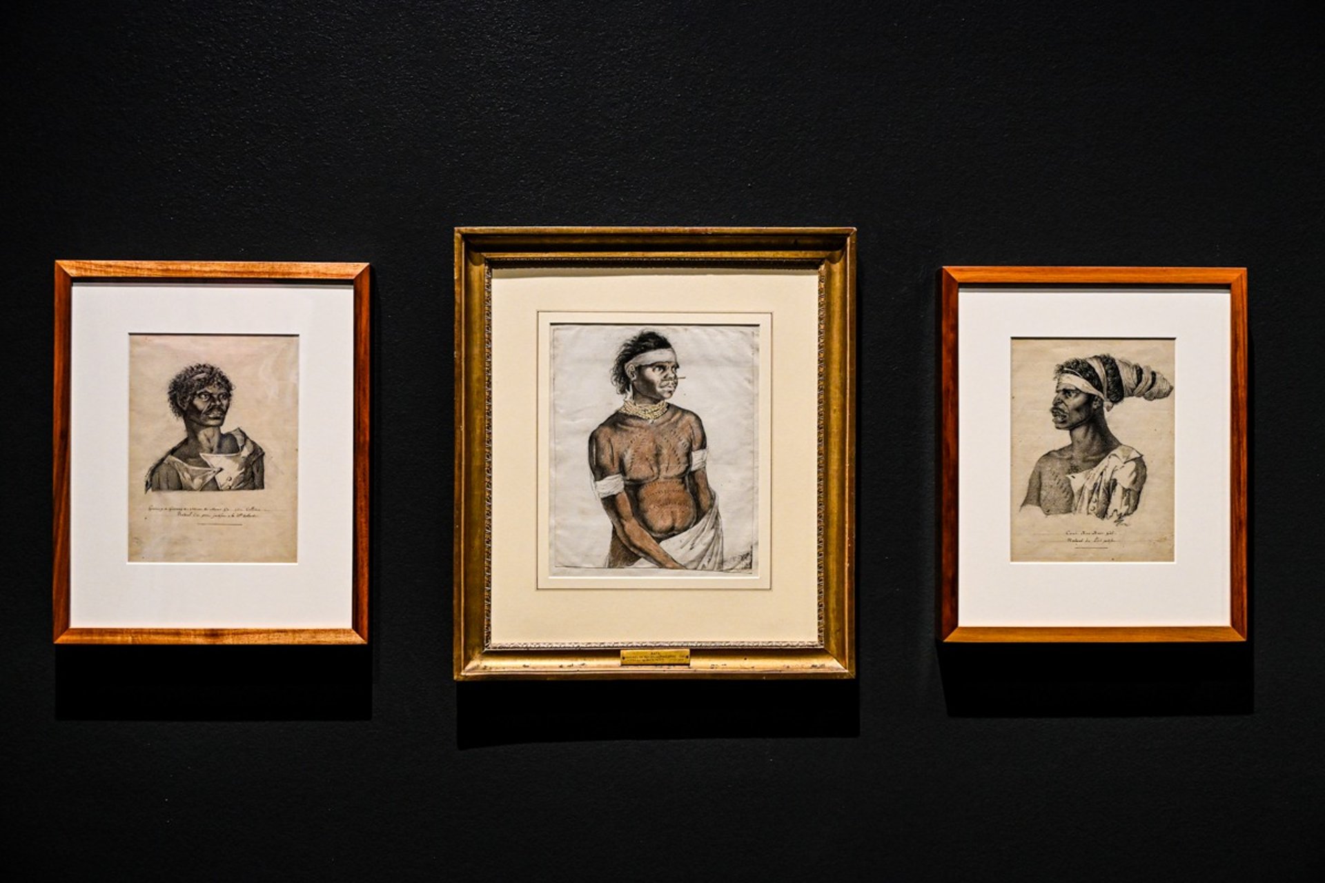 The exhibition 65,000 years, a short history of Australian art in Melbourne