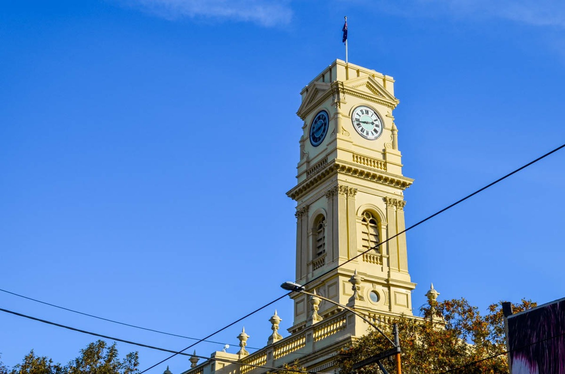 Prahran Town Hall on Chapel Street, Melbourne