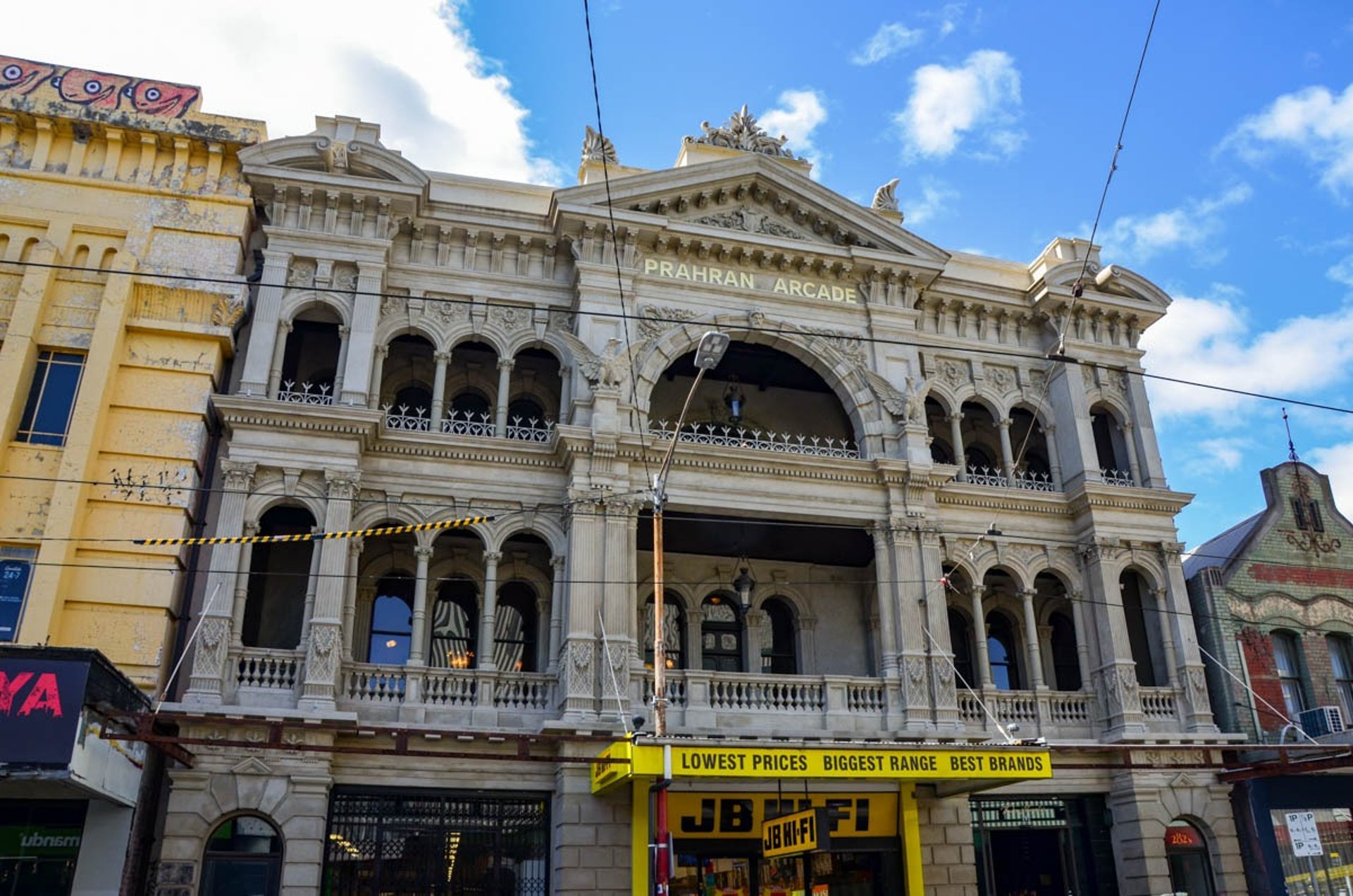 Prahran Arcade on Chapel Street, Melbourne