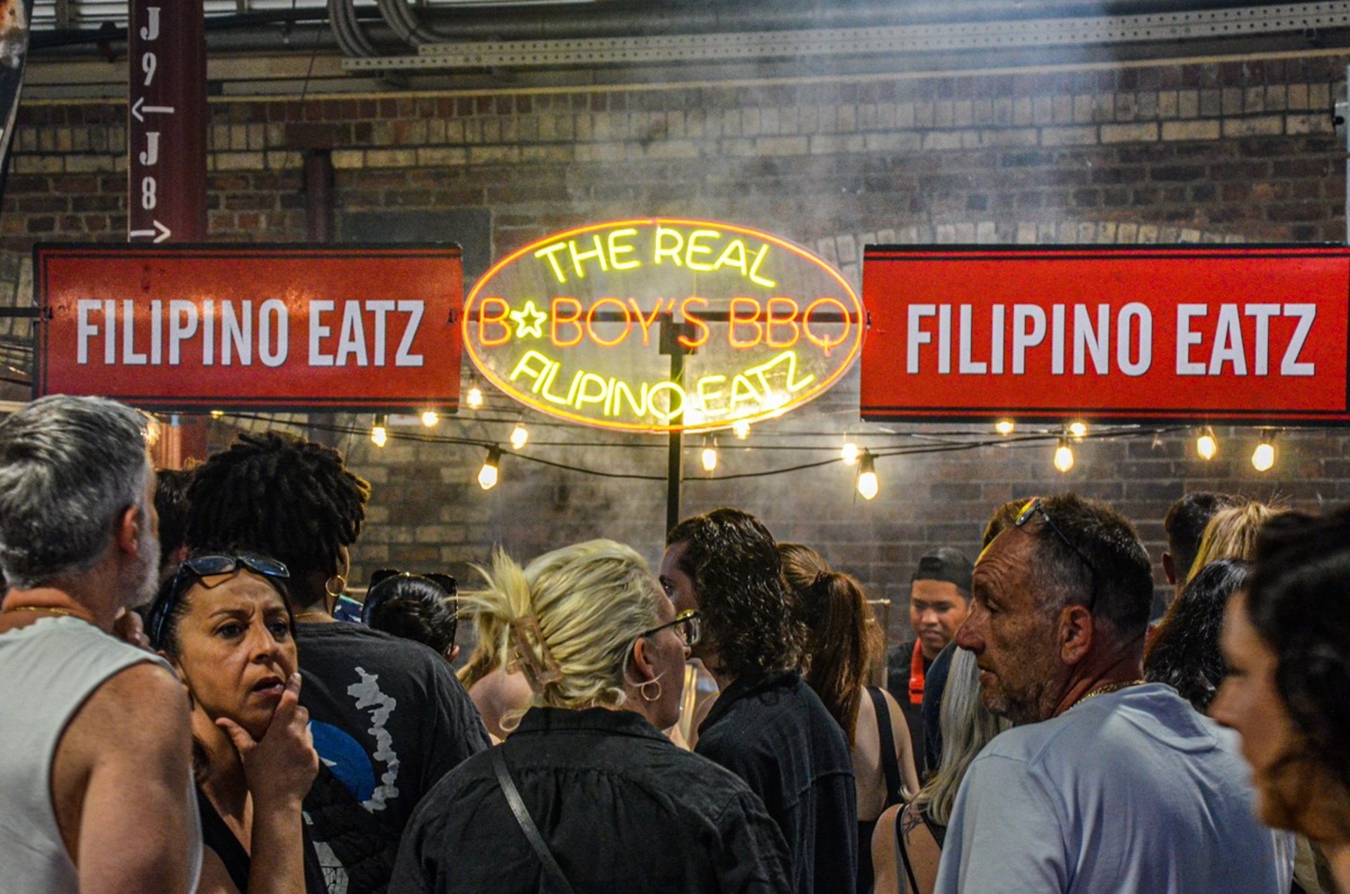 Summer Night Market at the Queen Victoria Market in Melbourne