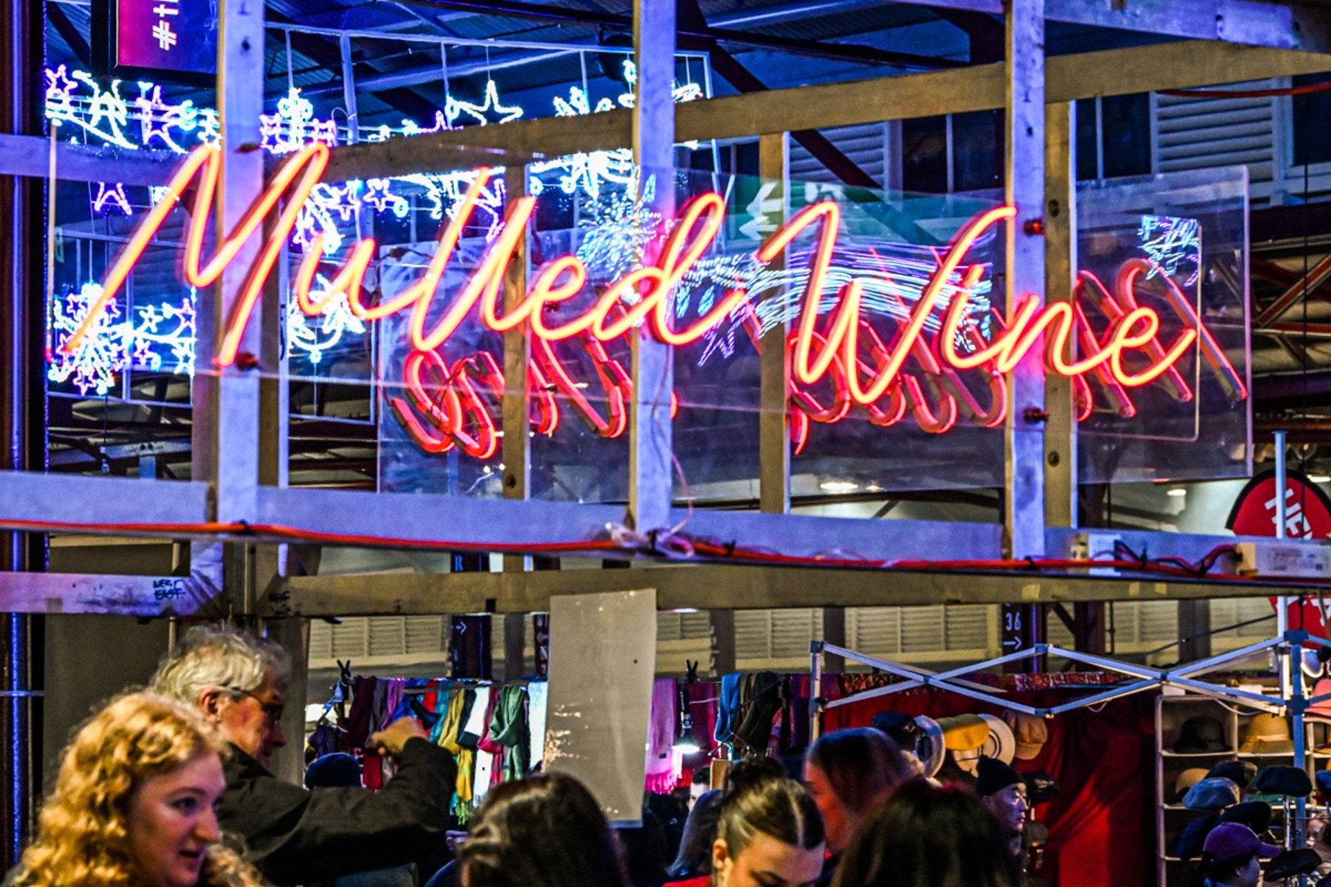 Winter Night Market at the Queen Victoria Market in Melbourne