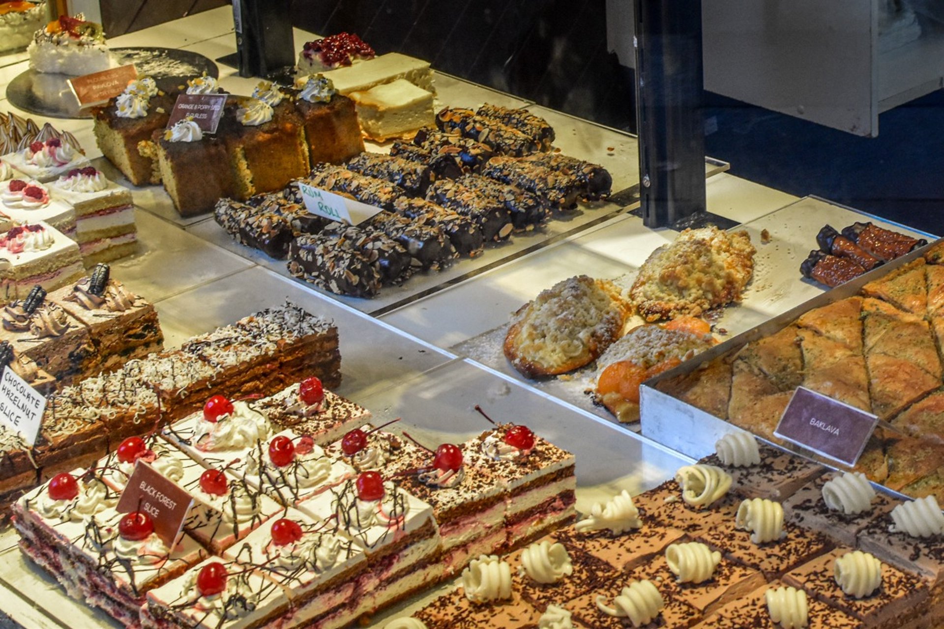 A cake shop in Acland Street, St Kilda, Melbourne