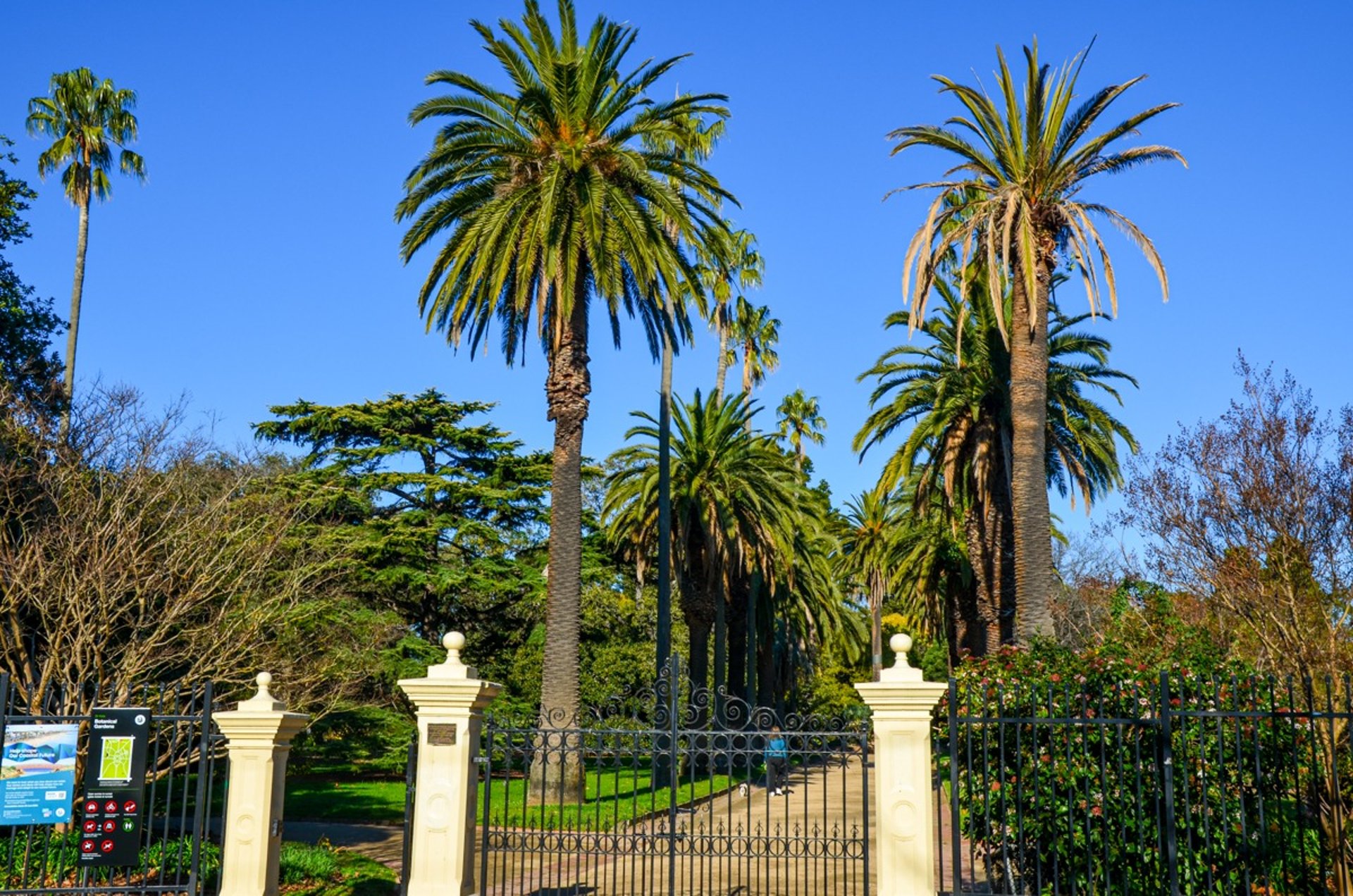 The St Kilda Botanic Gardens in Melbourne