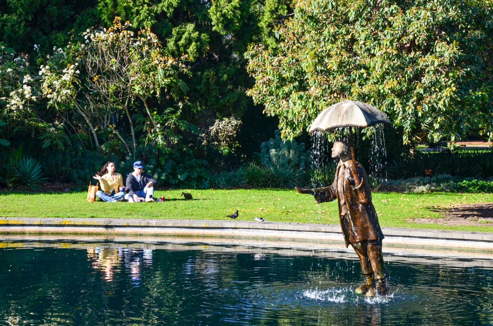 The St Kilda Botanic Gardens in Melbourne