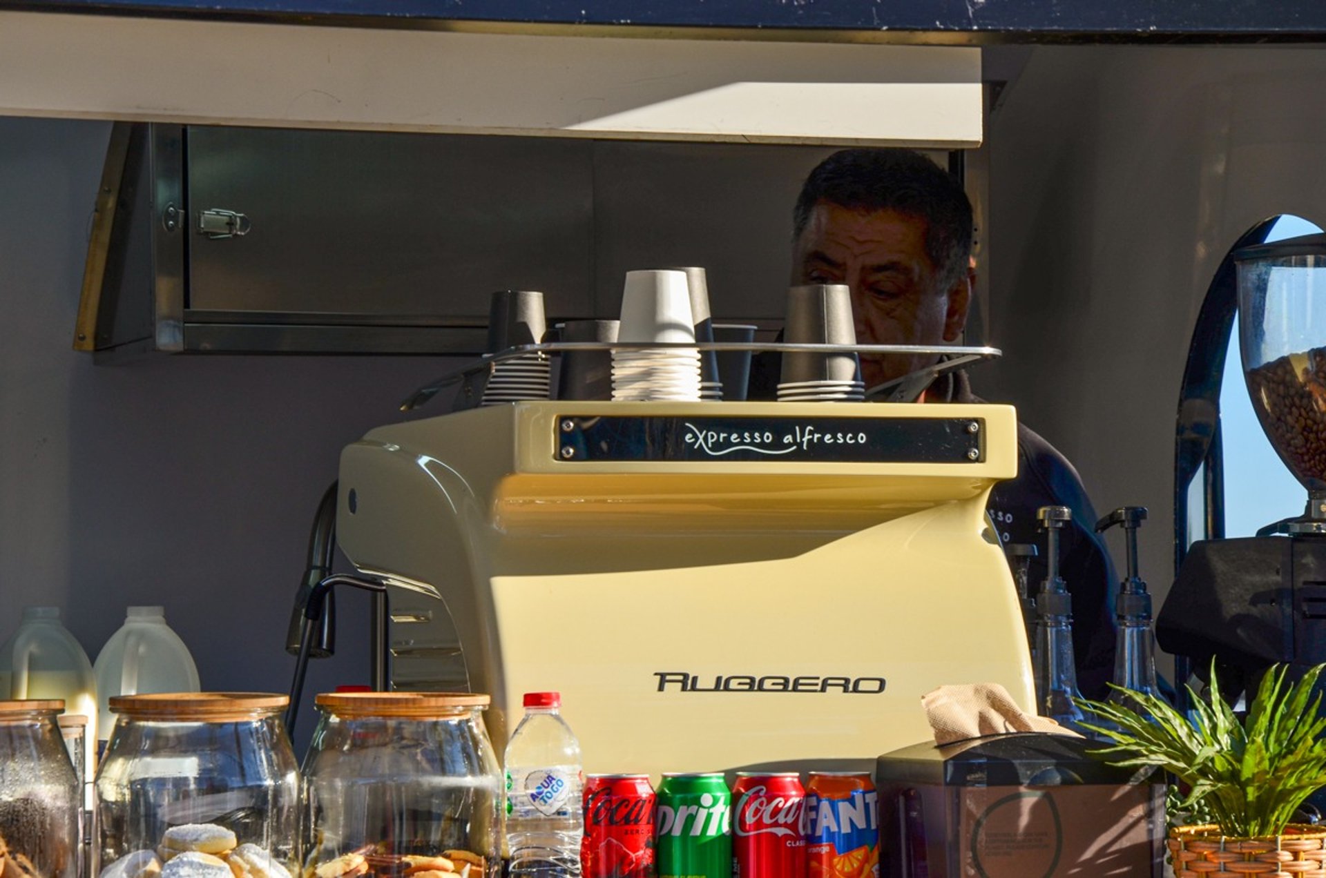 Expresso Alfresco at the St Kilda Esplanade Market in Melbourne