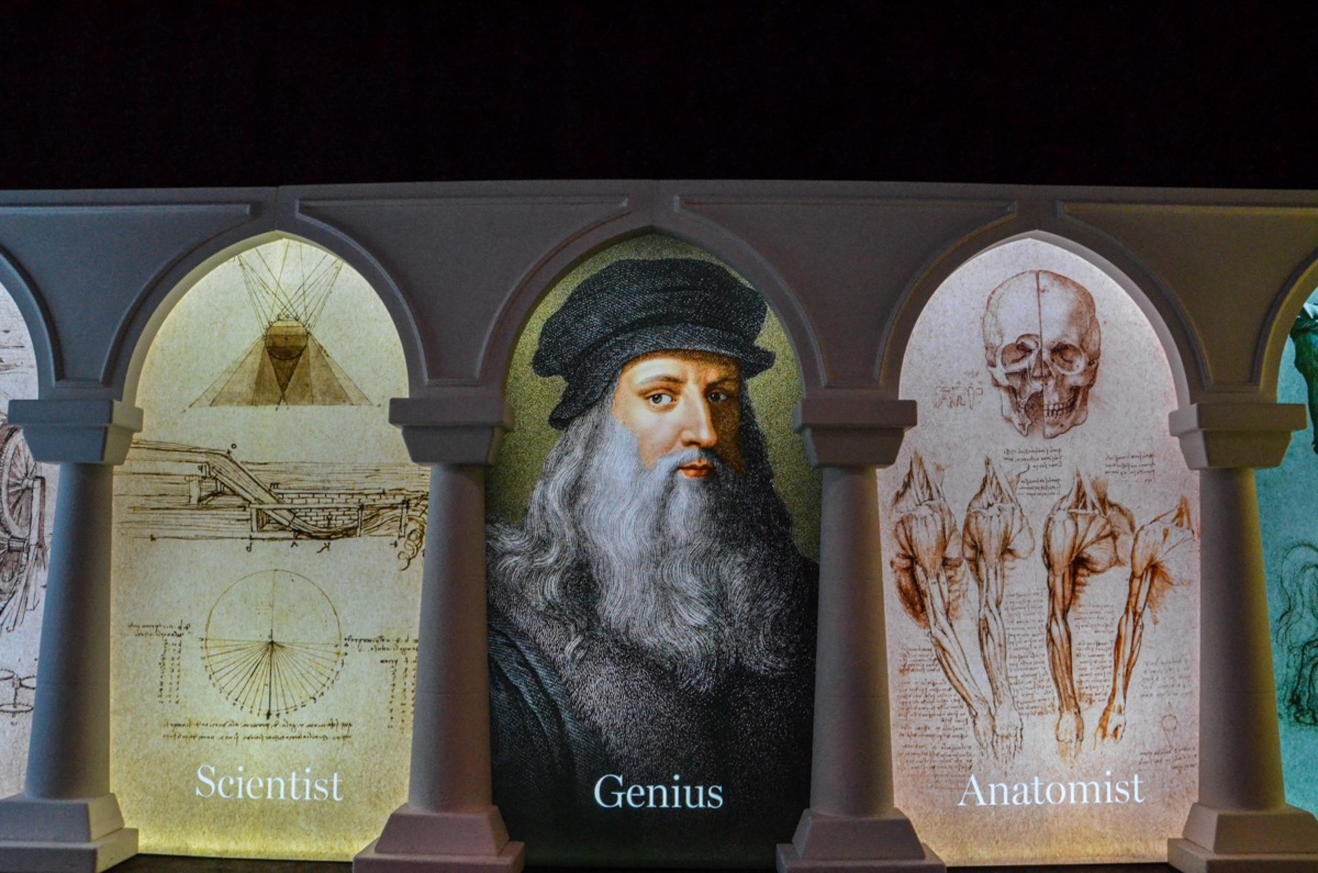 Leonardo da Vinci at The Lume Melbourne