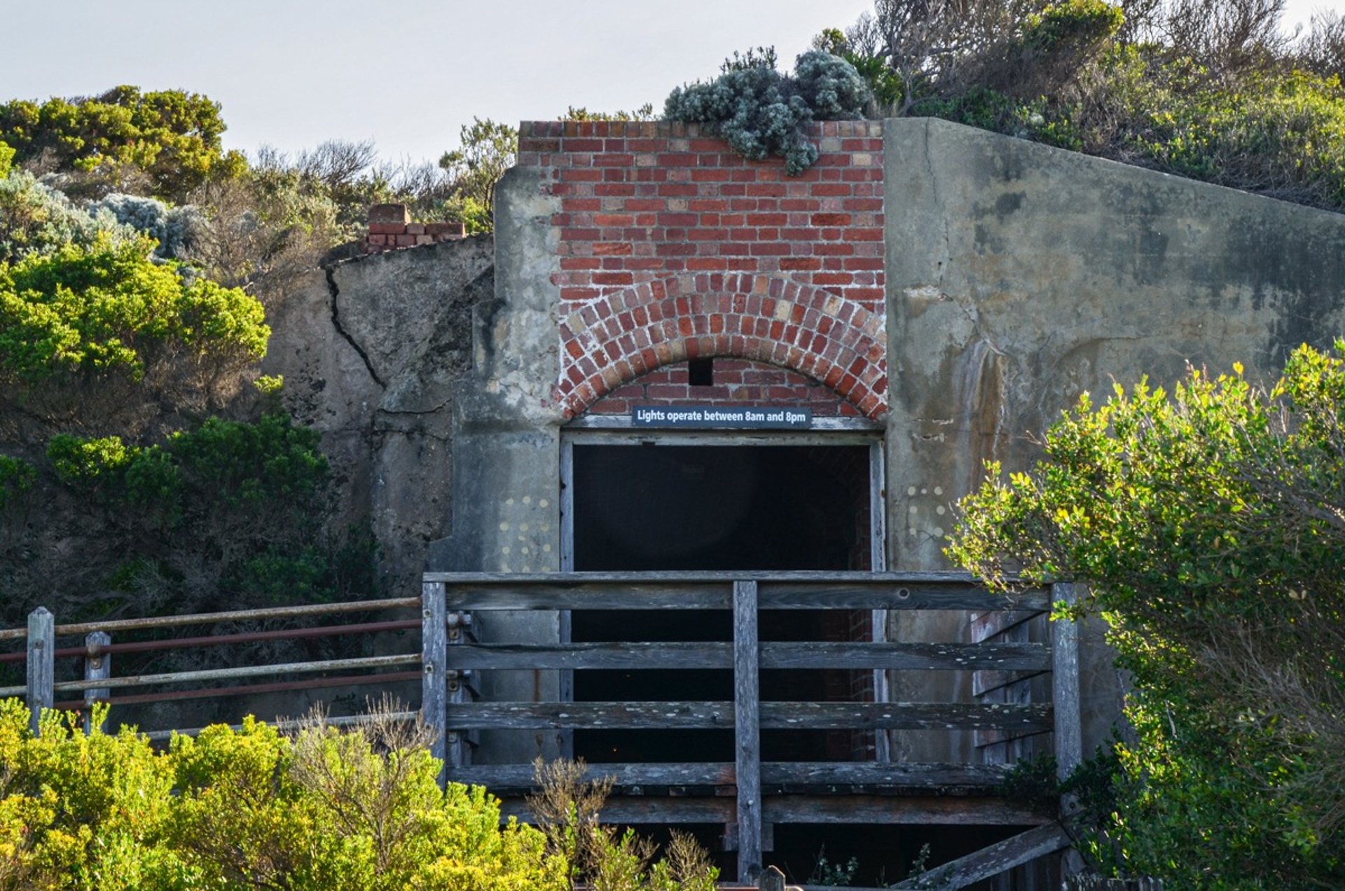 The tunnels of Fort Nepean, Point Nepean National Park